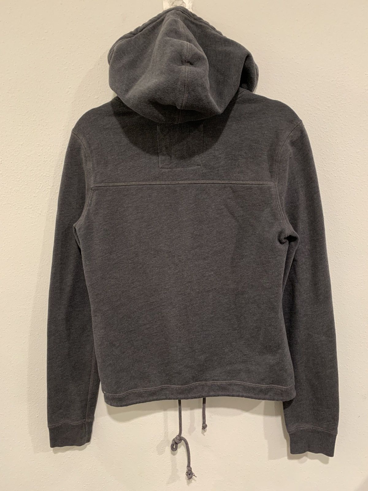 Abercrombie & Fitch Vintage Abercrombie Fitch Womens Hoodie Dark grey Zip Jacket Size L / US 10 / IT 46 - 7 Thumbnail