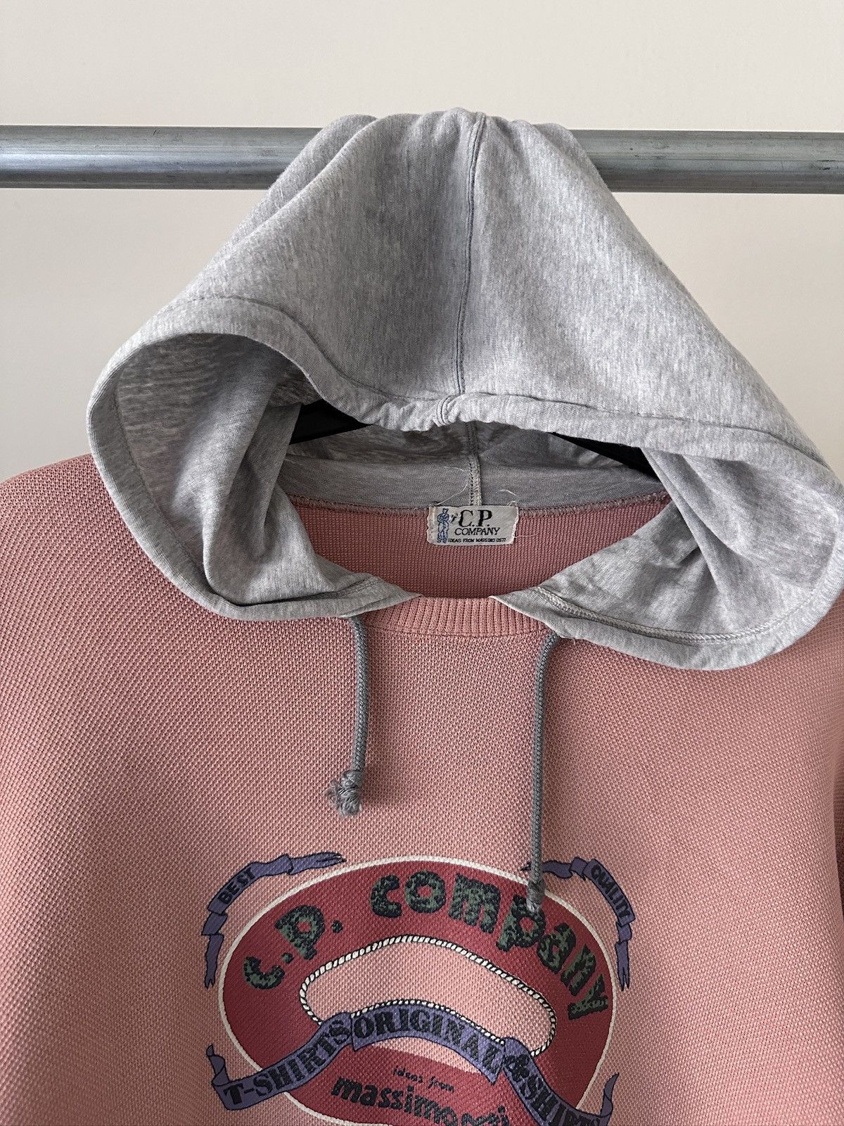 C.P. Company 1990s CP Company Idea From Massimo Osti Hood Tshirt Size US S / EU 44-46 / 1 - 3 Thumbnail