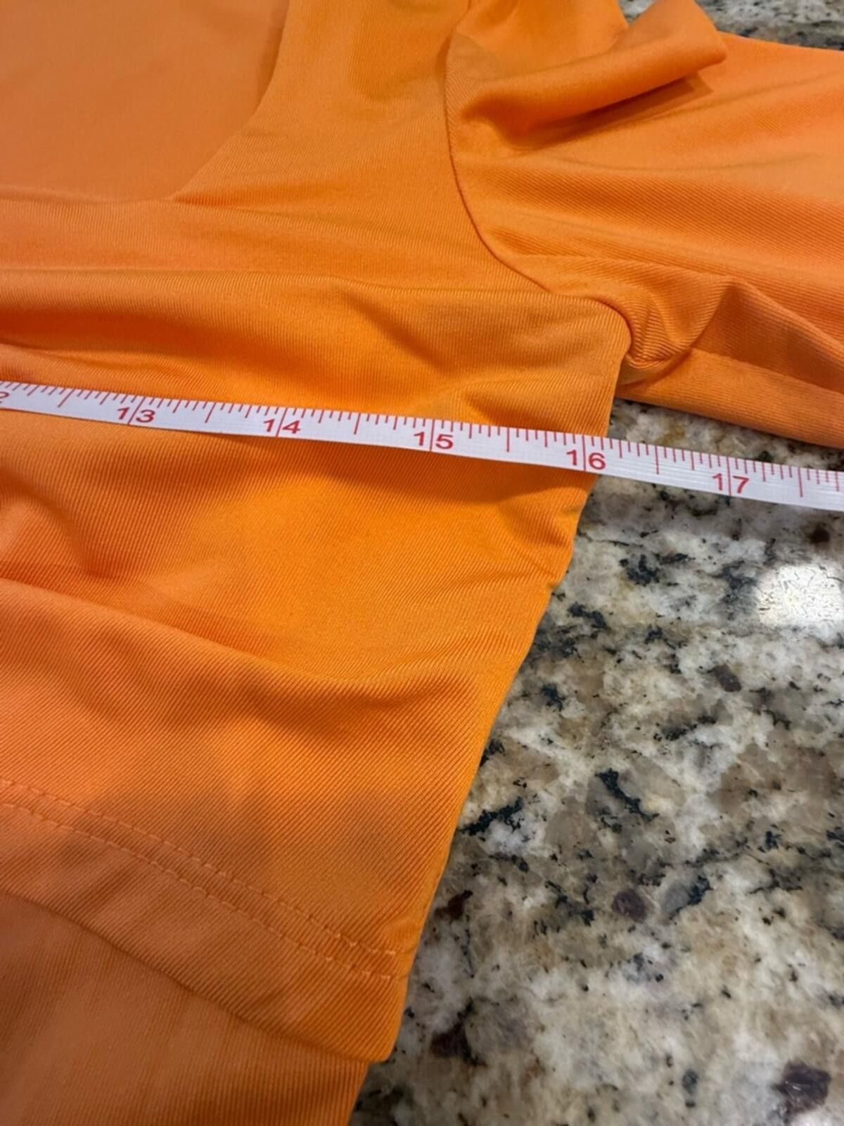 Other Princess Polly orange crop top ruching long sleeves SZ 6 Size M / US 6-8 / IT 42-44 - 6 Thumbnail