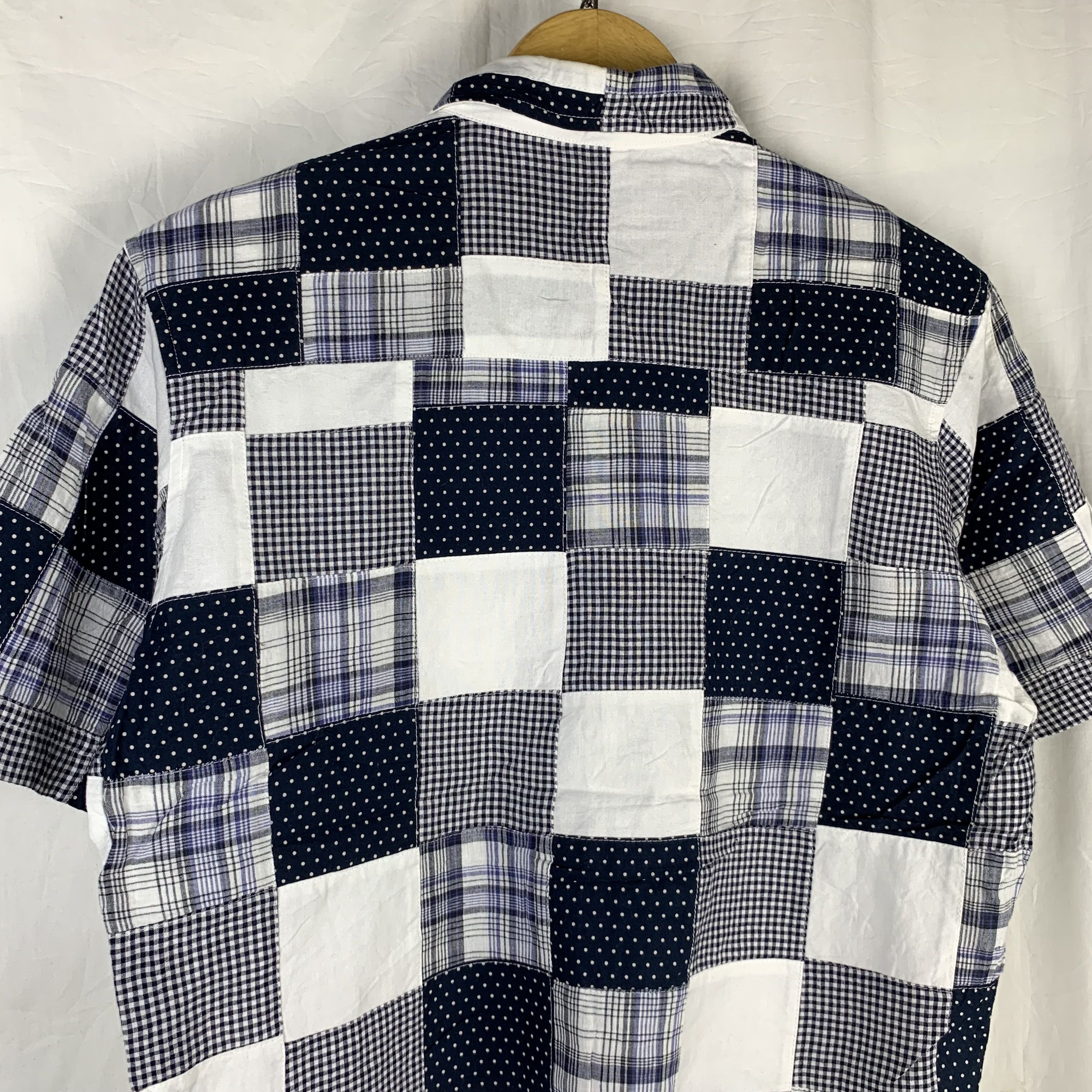 Japanese Brand Splendid Japanese Brand Patch Work Shirt Size US L / EU 52-54 / 3 - 4 Thumbnail