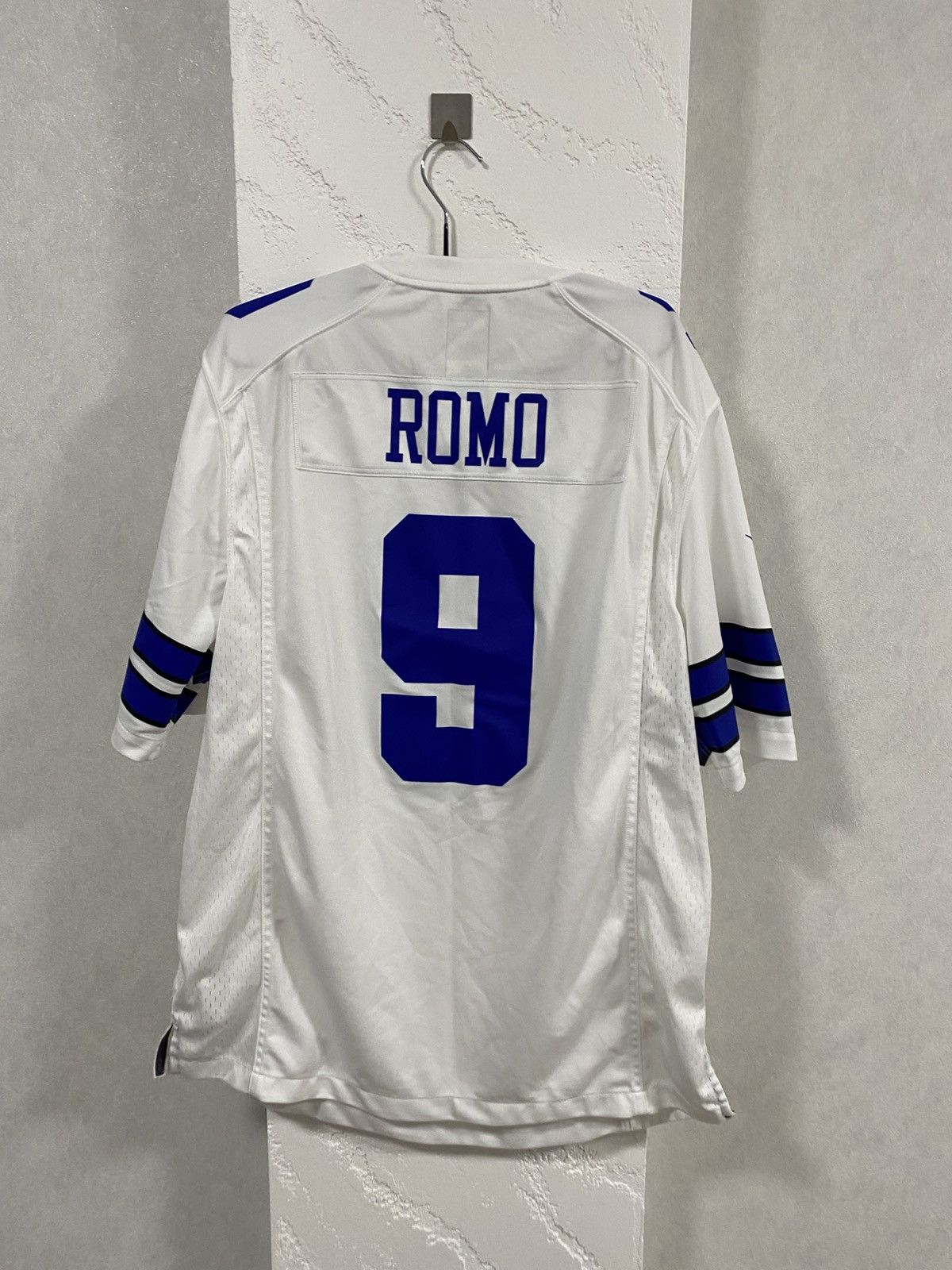 NFL Tony Romo 9 Dallas Cowboys NFL Nike Home Jersey Men's Size L Size US L / EU 52-54 / 3 - 9 Thumbnail