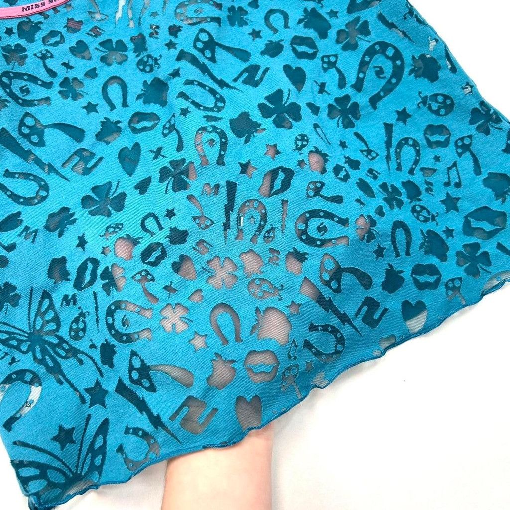 Miss Sixty y2k Miss Sixty blue 'lucky' tank top Size M / US 6-8 / IT 42-44 - 6 Thumbnail