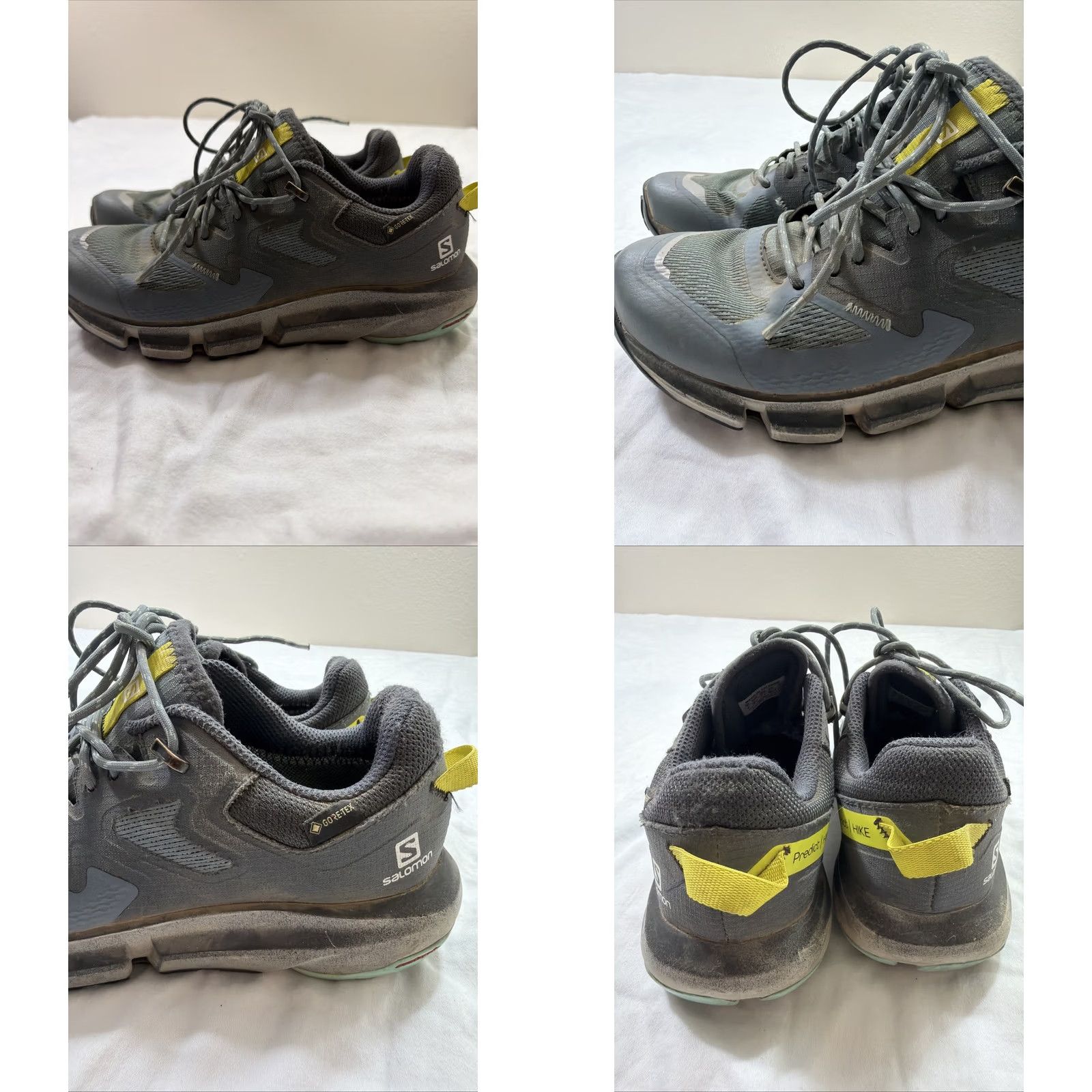 Salomon Salomon Predict Hike GTX Sneaker Womens Size 7.5 Blue Gray Stormy 7.5 Gray Womens Sneaker Salomon S Stormy Size US 8 / IT 38 - 8 Thumbnail