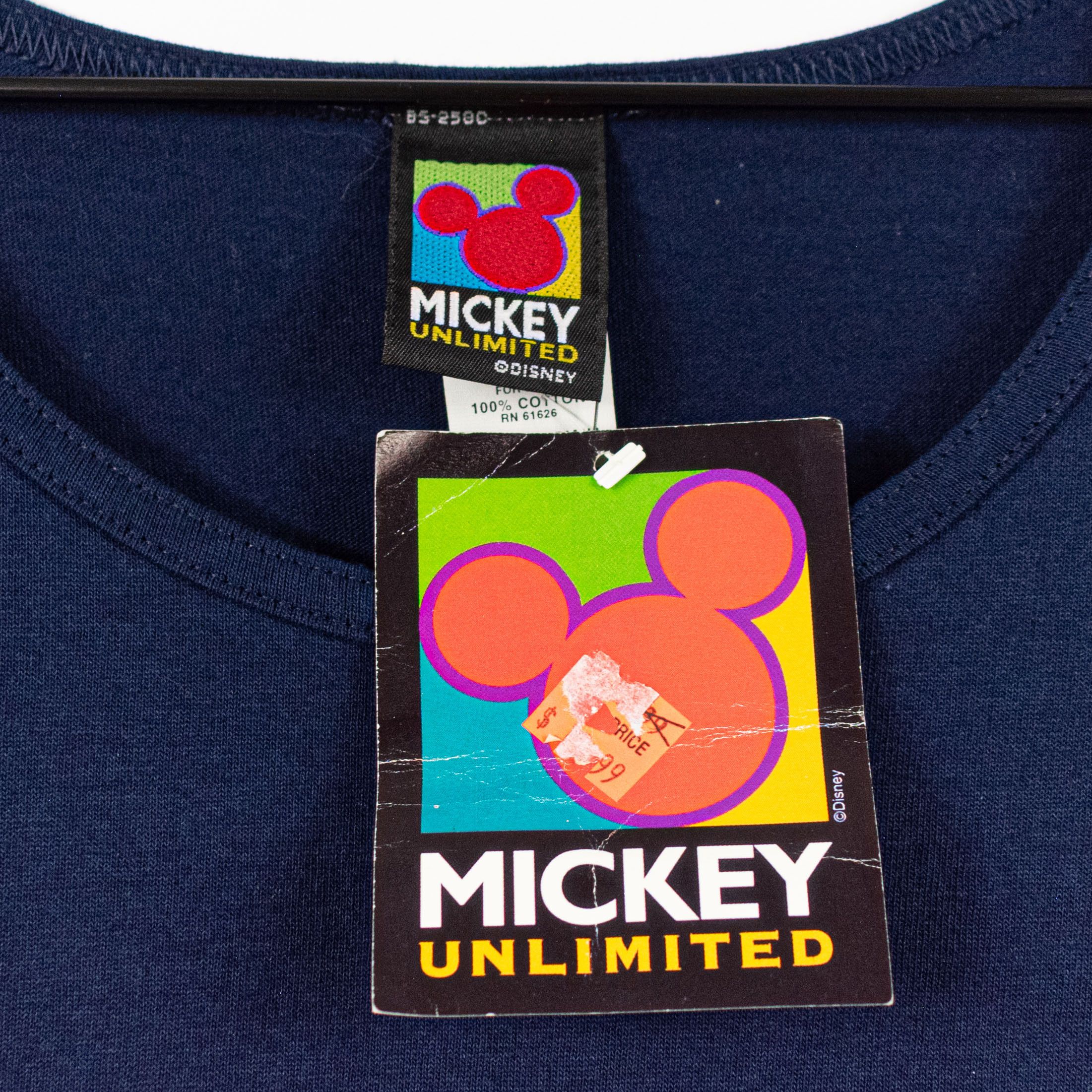 Disney × Mickey Mouse × Vintage Vintage 90s Mickey Unlimited Minnie Mouse Orlando Tank Top Size US M / EU 48-50 / 2 - 7 Thumbnail