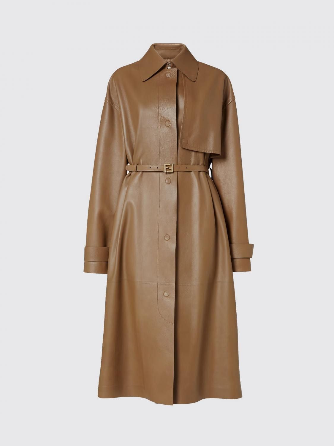 Fendi Fendi Jacket Woman Brown Size S / US 4 / IT 40 - 1 Thumbnail