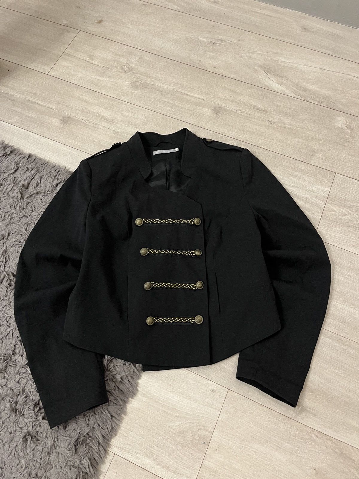 Hysteric Glamour × Undercover 🔥90s Napoleon Military Jacket Japan PPFM Saint Laurent Vibe Size S / US 4 / IT 40 - 1 Thumbnail