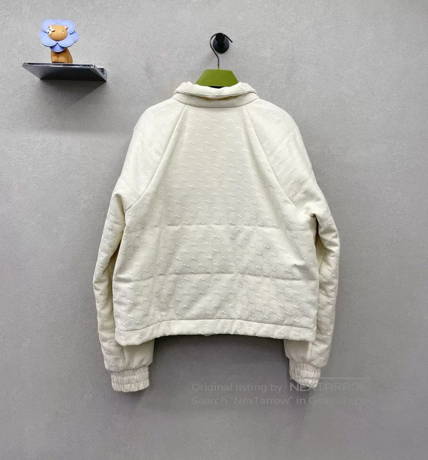 Gucci Gucci Cream High-Neck Ski Jacket. Size US M / EU 48-50 / 2 - 4 Thumbnail
