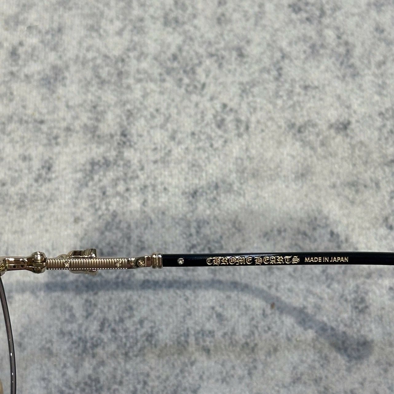 CHROME HEARTS FIRKIN BLACK/GOLD PLATED