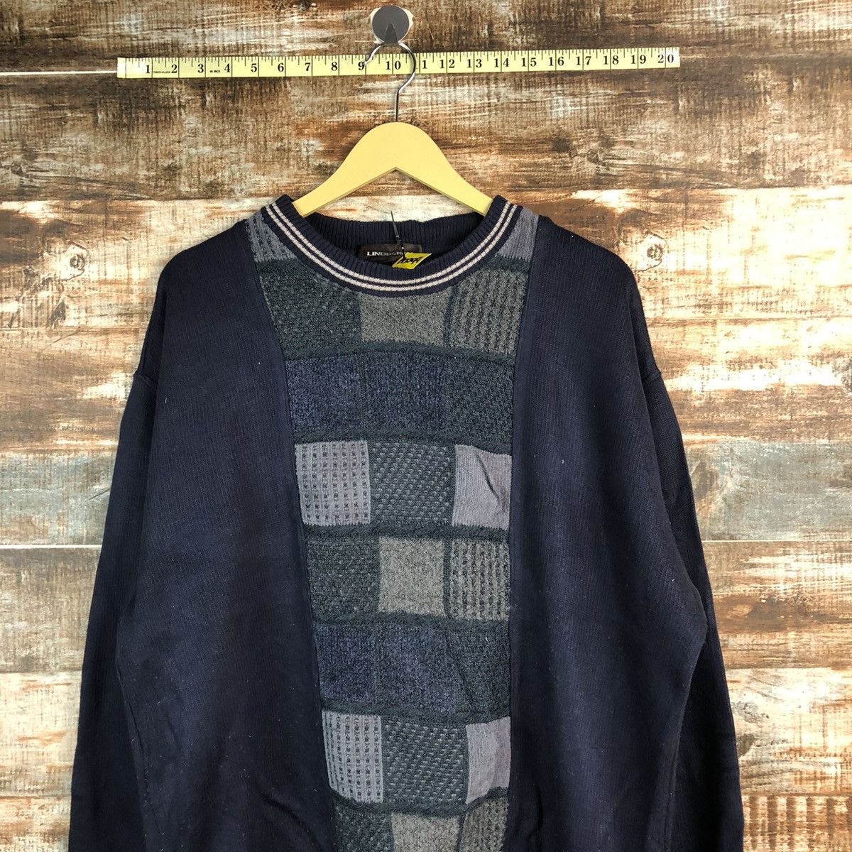 Lindbergh Dark Blue Knitwear sweatshirt #A2299