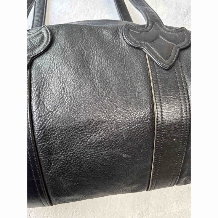 Chrome Hearts CH Duffle Tiny Leather Boston Bag Size ONE SIZE - 5 Thumbnail