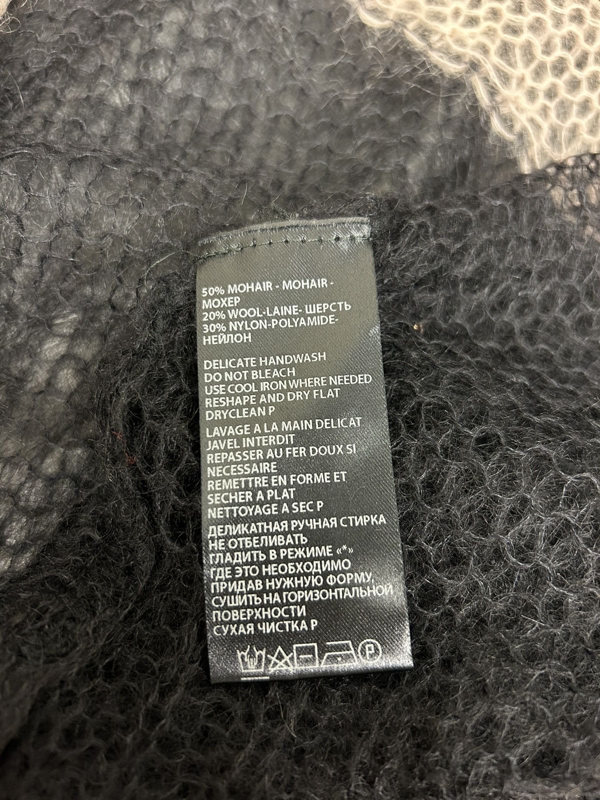 Ann Demeulemeester Mohair Loose Knit Cardigan Size US S / EU 44-46 / 1 - 7 Thumbnail