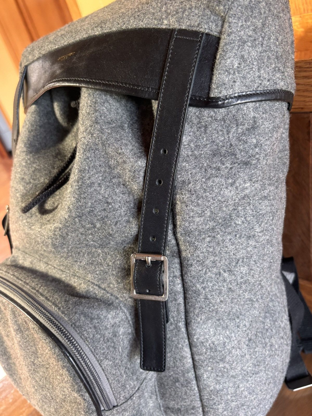Saint Laurent Paris Large Backpack Size ONE SIZE - 3 Thumbnail
