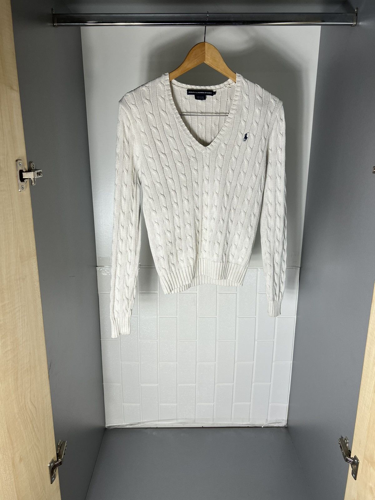 Polo Ralph Lauren VINTAGE POLO RALPH LAUREN KNIT SWEATER RETRO DESIGNER 90s Size L / US 10 / IT 46 - 6 Thumbnail