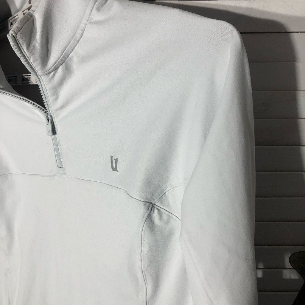 Vuori NWT Vuori Sweatshirt Quarter Zip mock neck Light Gray S Size US S / EU 44-46 / 1 - 14 Thumbnail