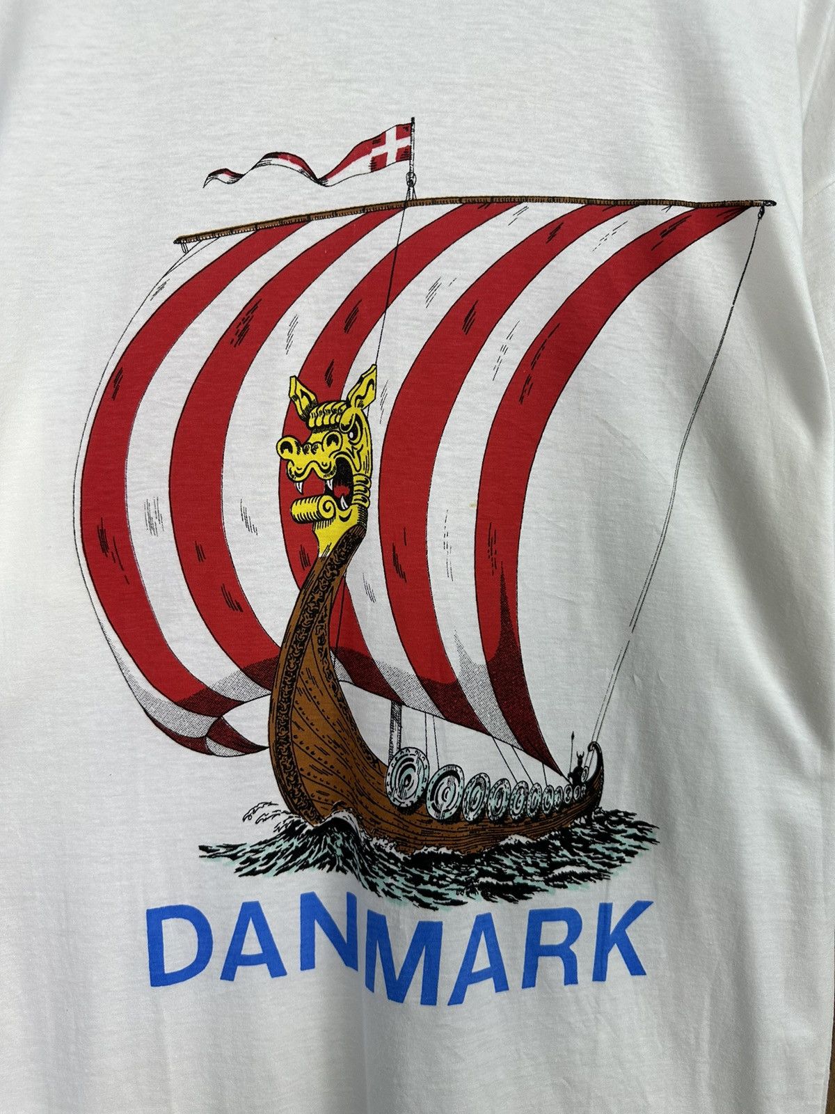 Vintage Vintage Denmark 60s Tshirt A369 Size US M / EU 48-50 / 2 - 2 Thumbnail