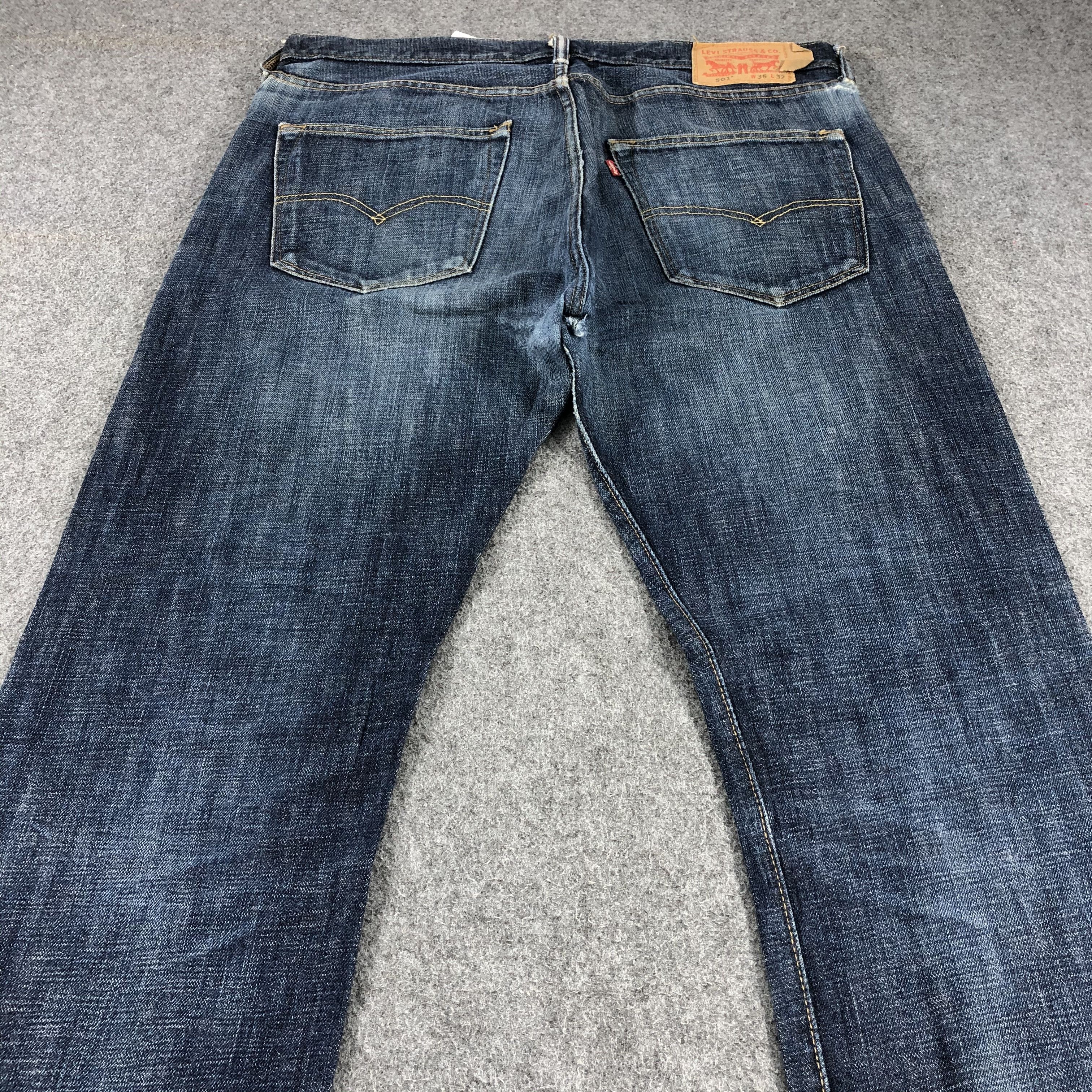 Levi's Vintage Levis Jeans Lot 501-JM967 Size US 37 - 4 Thumbnail
