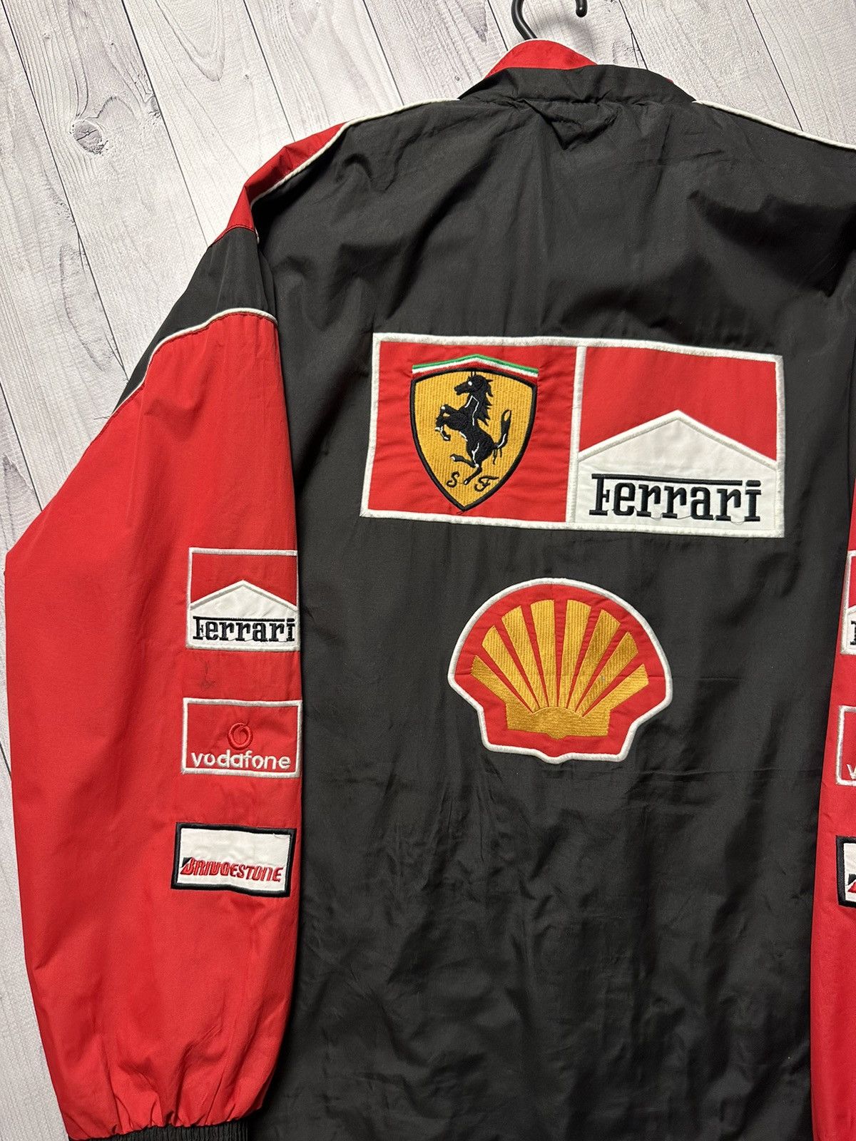 Vintage Vintage Ferrari racing jacket size XXL rare big logo Size US XXL / EU 58 / 5 - 11 Thumbnail