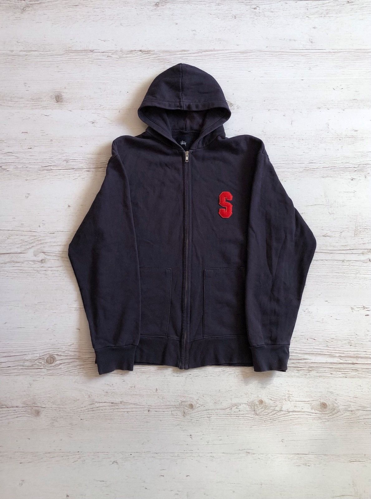 Stussy Zip hoodie stussy vintage Size US L / EU 52-54 / 3 - 1 Thumbnail