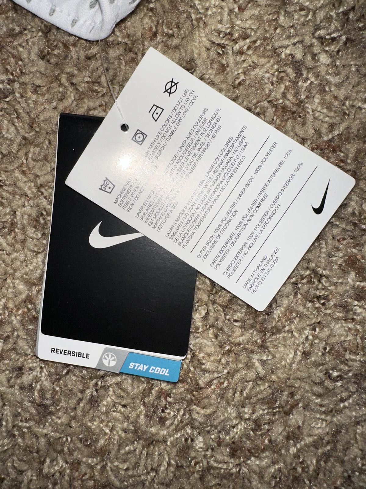 Nike Nike Women’s Gym White/Grey Reversible Training Shorts Size 26" / US 2 / IT 38 - 12 Thumbnail