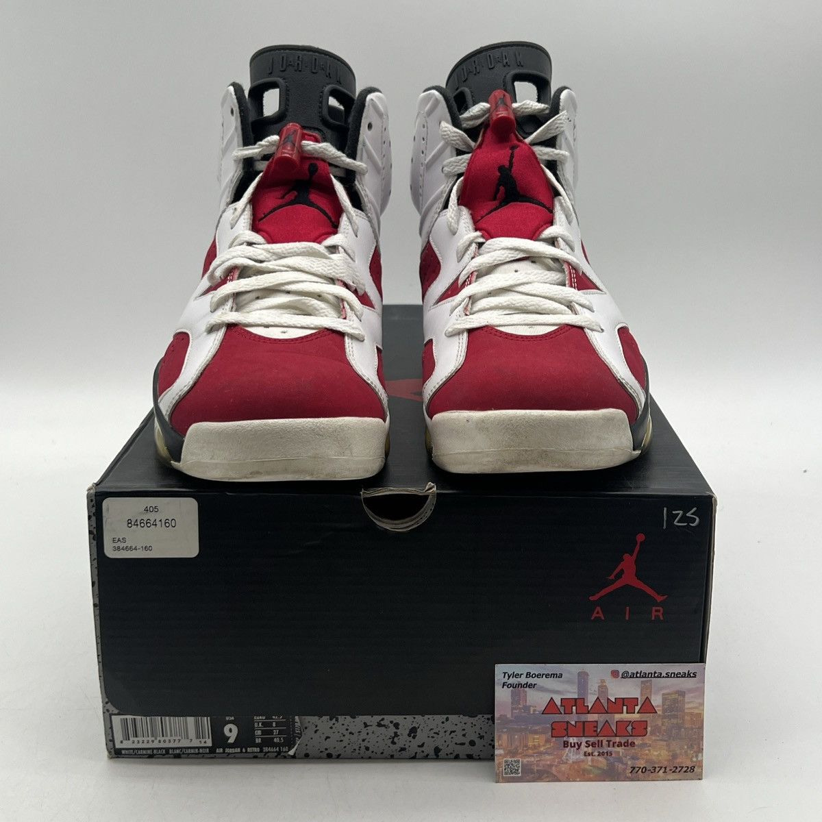 Jordan Brand Air Jordan 6 Carmine Size US 9 / EU 42 - 2 Thumbnail