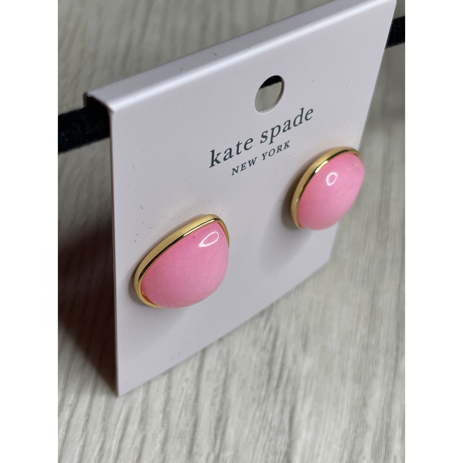 Kate Spade Kate Spade Pearl Drops Studs Earrings in Pink / Gold Tone Size ONE SIZE - 5 Thumbnail