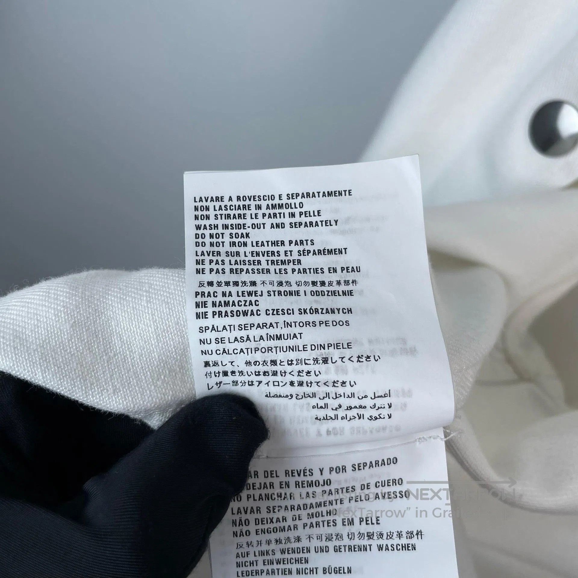 Prada Prada White Logo Long. Size XS / US 0-2 / IT 36-38 - 8 Thumbnail