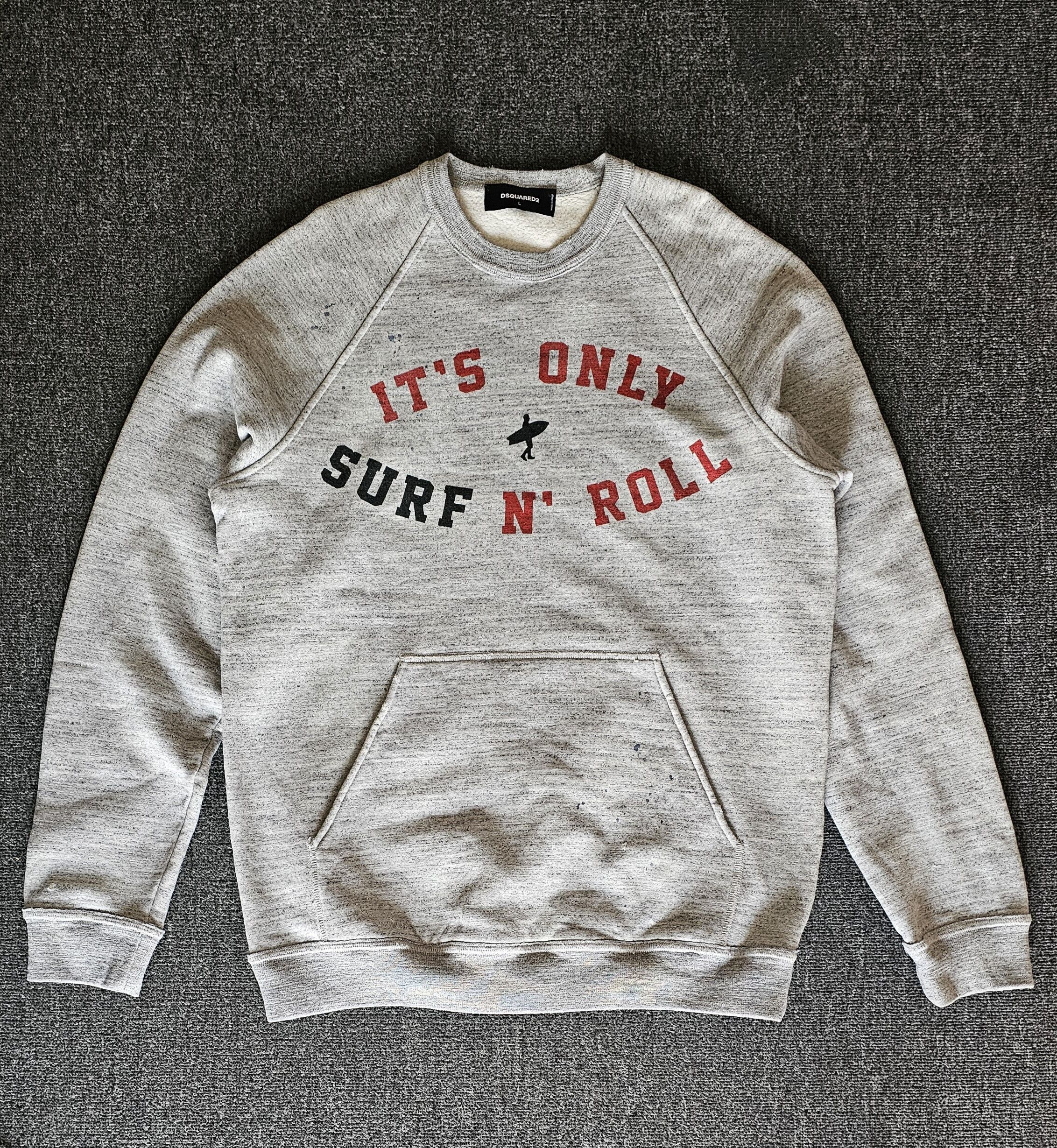 Dsquared2 Men's Milled Sweatshirts Hoodies Size L