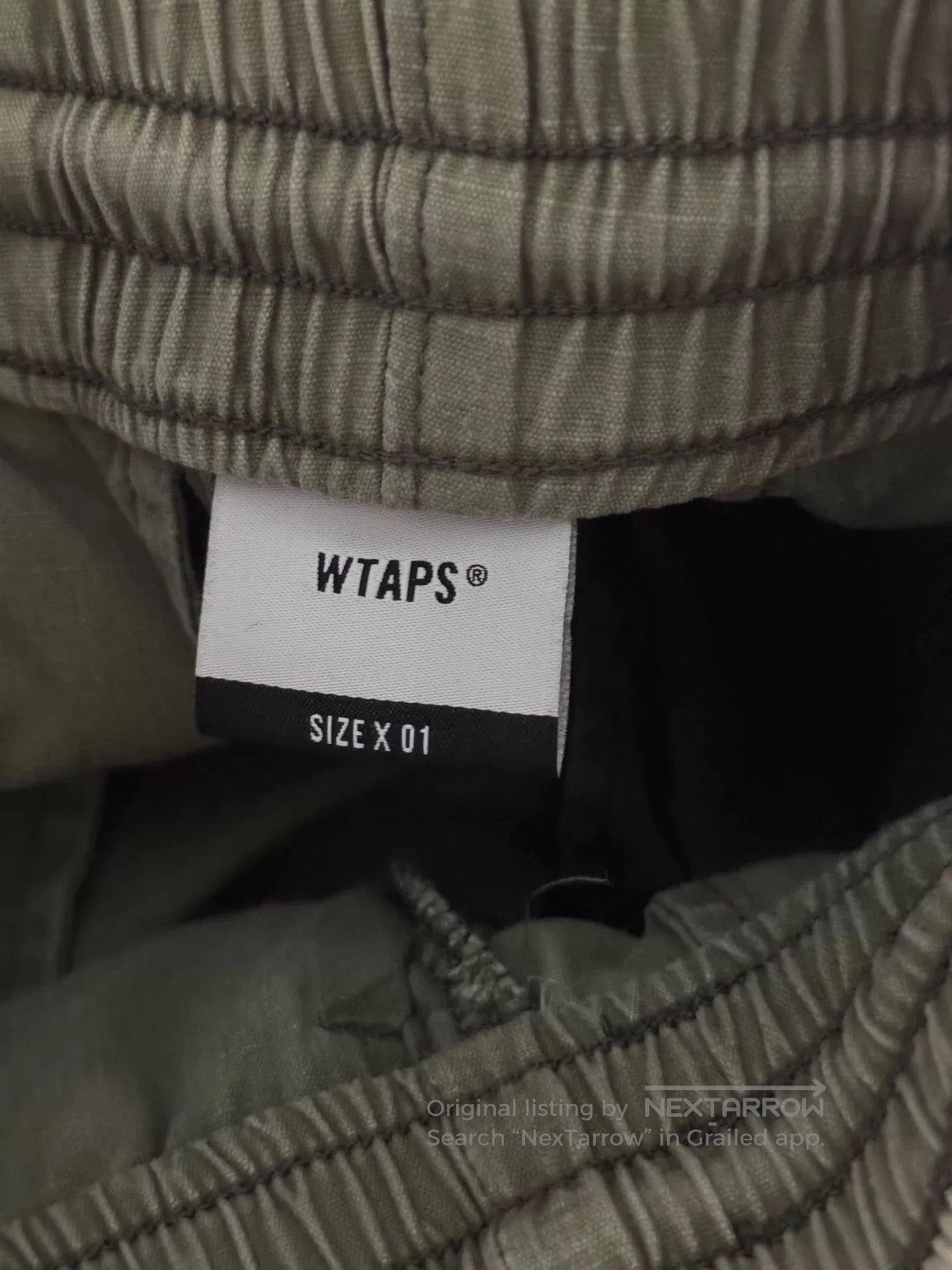 Wtaps wtaps 18aw smock cargo pants in green. Size US 34 / EU 50 - 6 Thumbnail