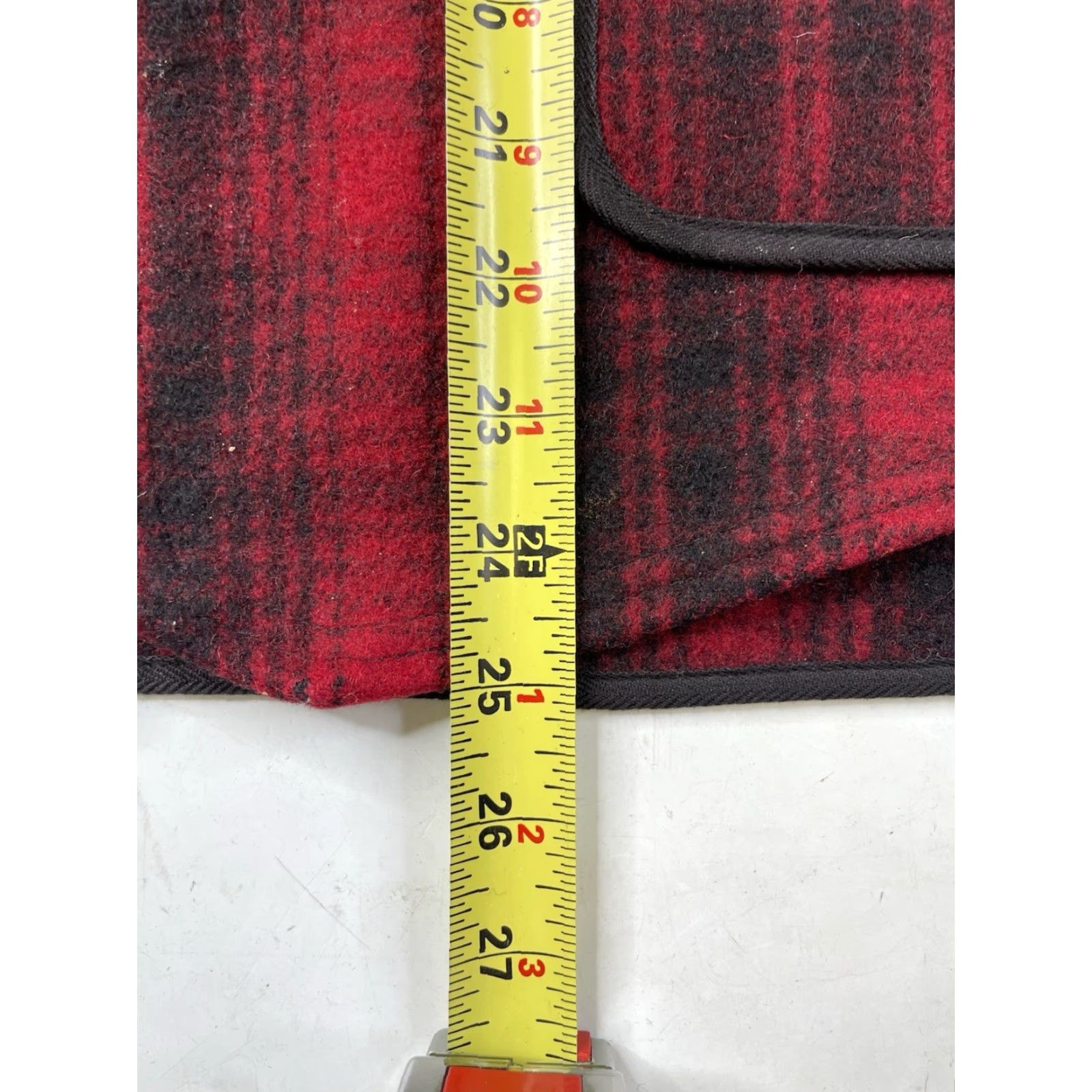 Orvis VINTAGE Orvis Vest Red Buffalo Plaid Wool Blend Hunting USA XL Full Zip Pockets Wool Lining Unisex Adults 80s 90s Outdoor Casual Dress Hunting USA Size US XL / EU 56 / 4 - 5 Thumbnail