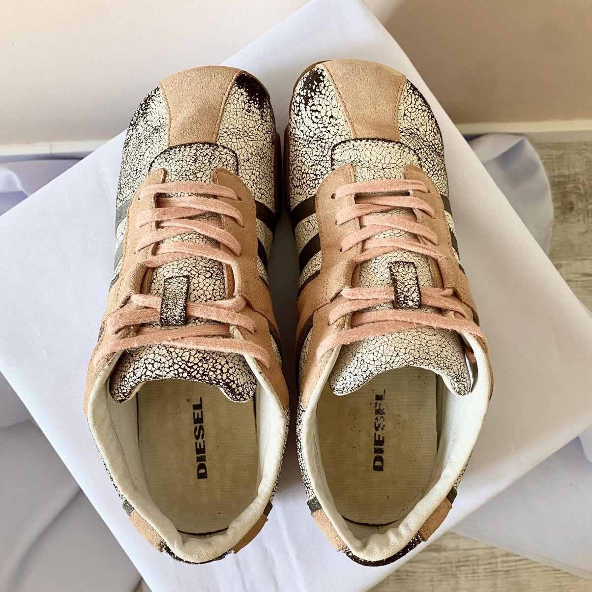 Diesel Archive Diesel Anneke Painted Maison Margiela Vibe Shoes Y2K Size US 7 / EU 40 - 5 Thumbnail
