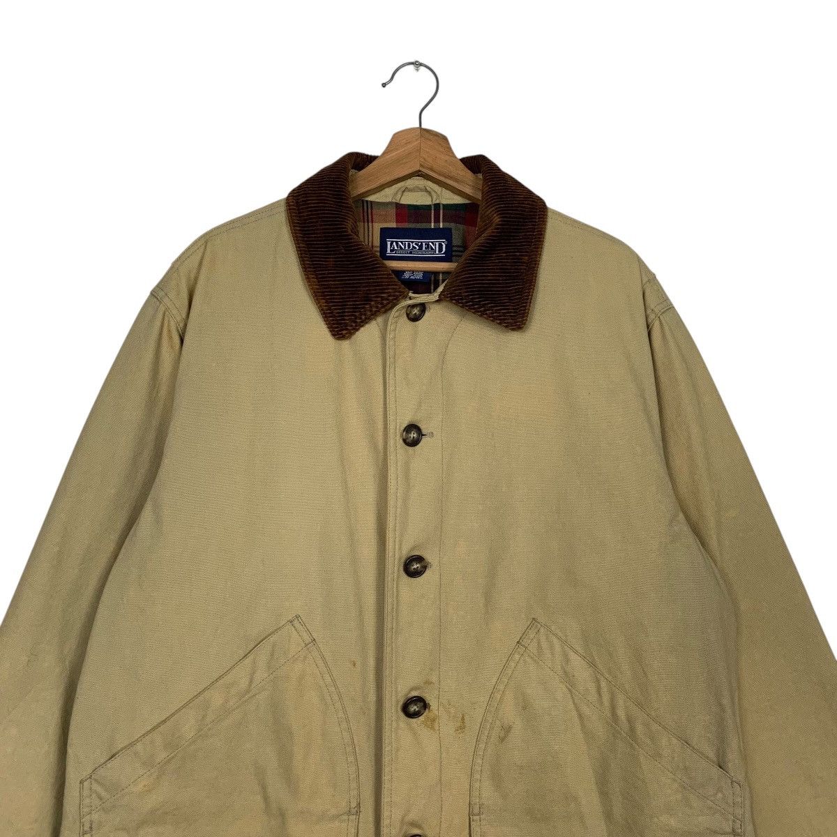 Lands' End Japanese Brand Lands End Chore Jacket Size US M / EU 48-50 / 2 - 2 Thumbnail