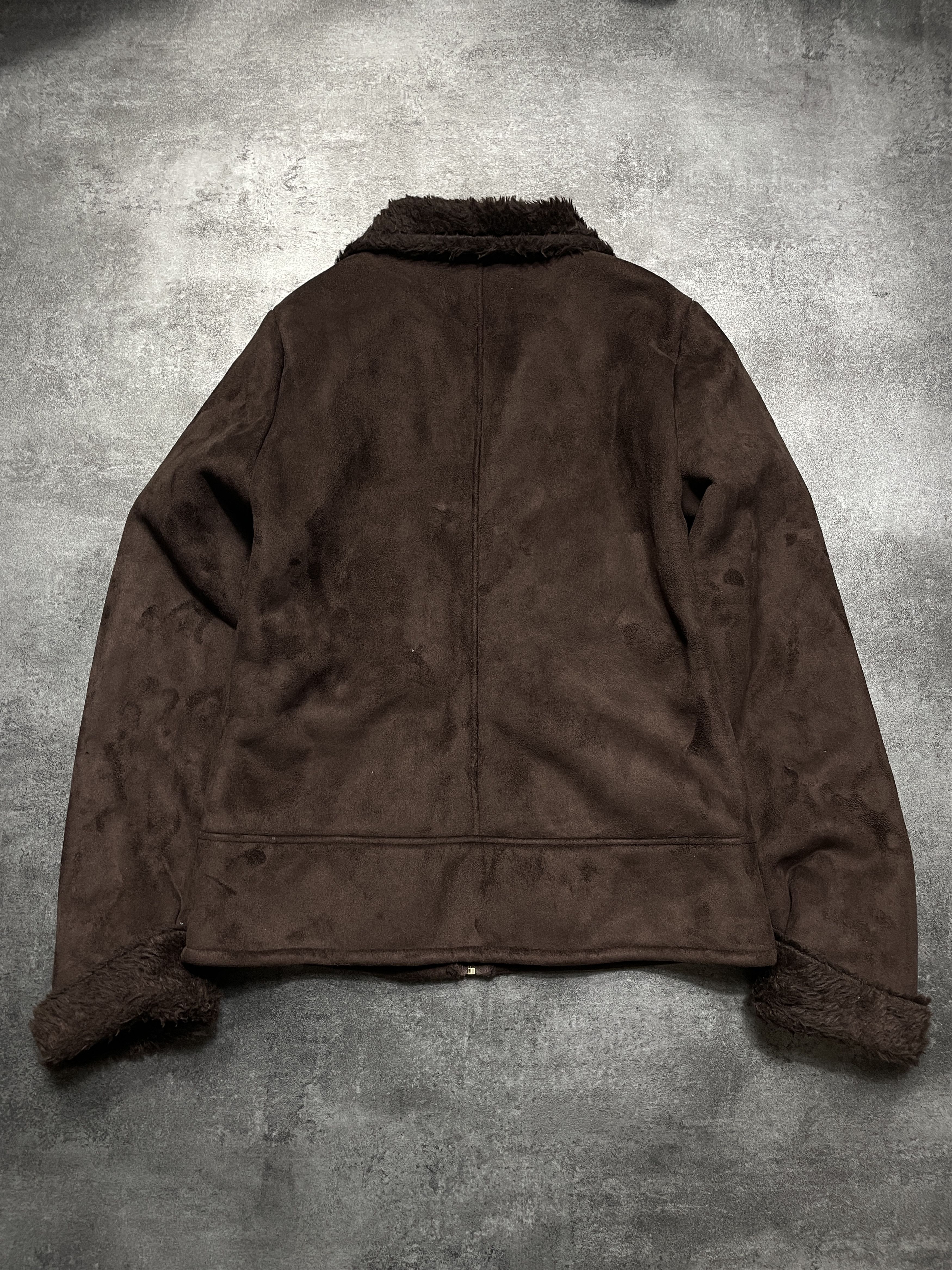 Vintage 🔥Offers🔥Vintage Y2K Avant Garde Premium Jacket Fur Cozy Size M / US 6-8 / IT 42-44 - 6 Thumbnail