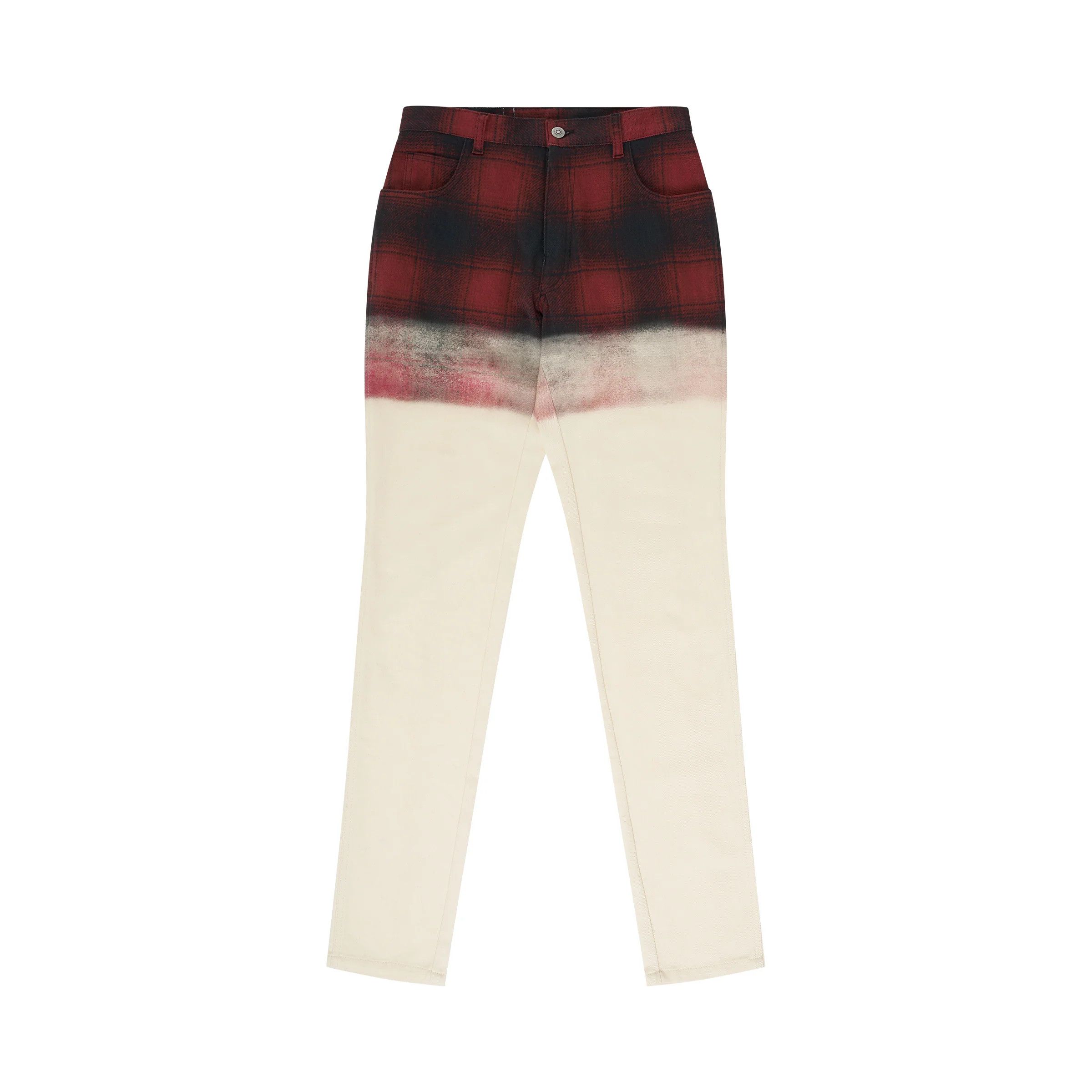 Maison Margiela o1mris0824 Checked Pants in Multicolor Size US 31 - 1 Thumbnail
