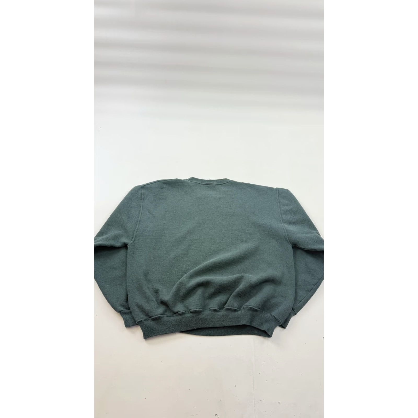Russell Athletic Russell Athletic Sweatshirt Mens Medium Green Fleece Pullover Solid Crewneck Ribbed Cuffs Hem Adult Mens Size US M / EU 48-50 / 2 - 6 Thumbnail