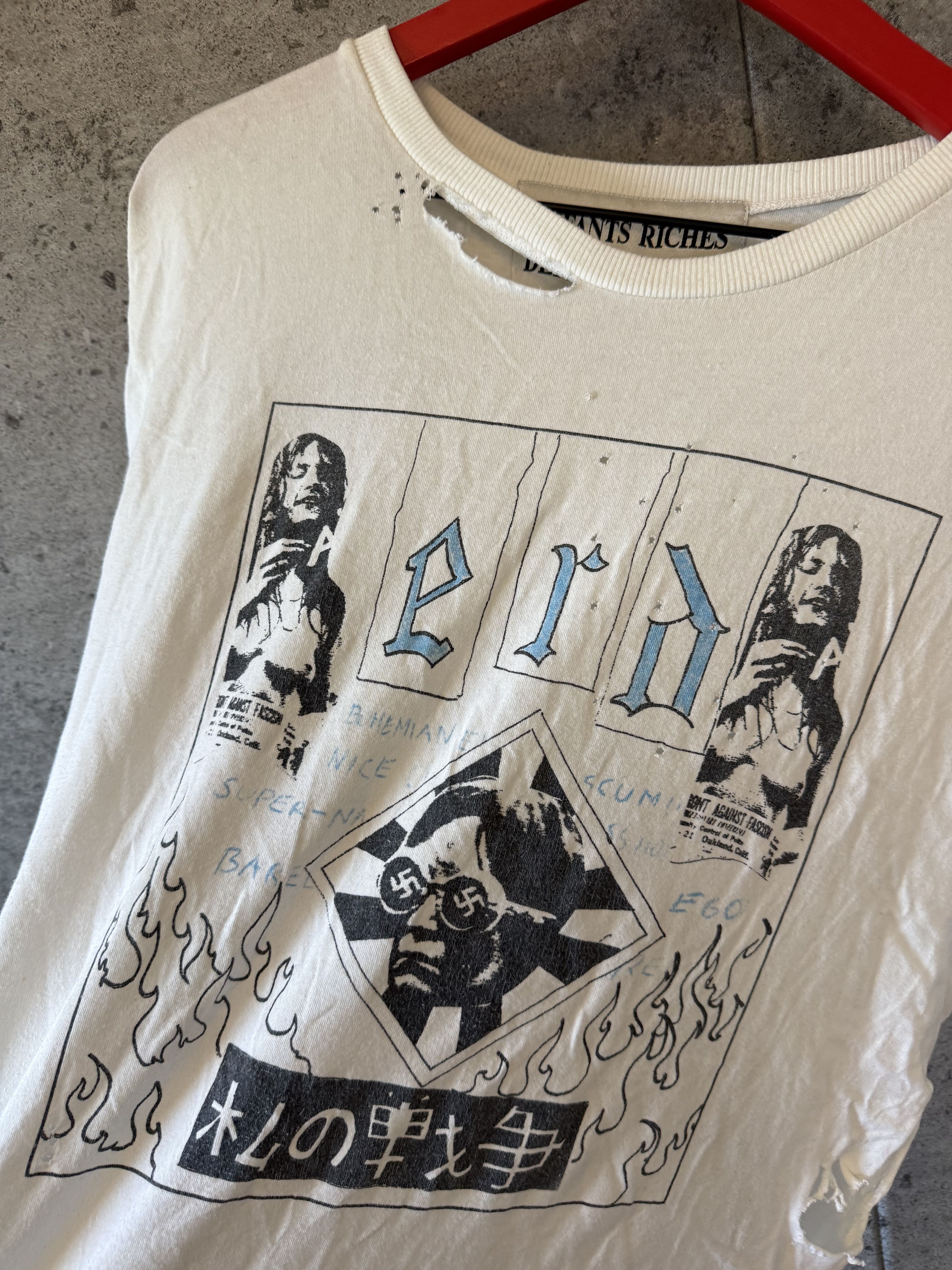 Enfants Riches Deprimes Enfants riches deprimes bohemian scum thrashed t shirt Size US M / EU 48-50 / 2 - 4 Thumbnail