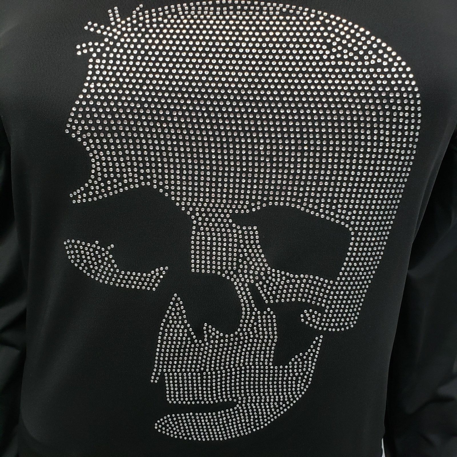 Other CBR Rhinestone Studded Skull Strappy Cold Shoulder Top S/M Size ONE SIZE - 5 Thumbnail