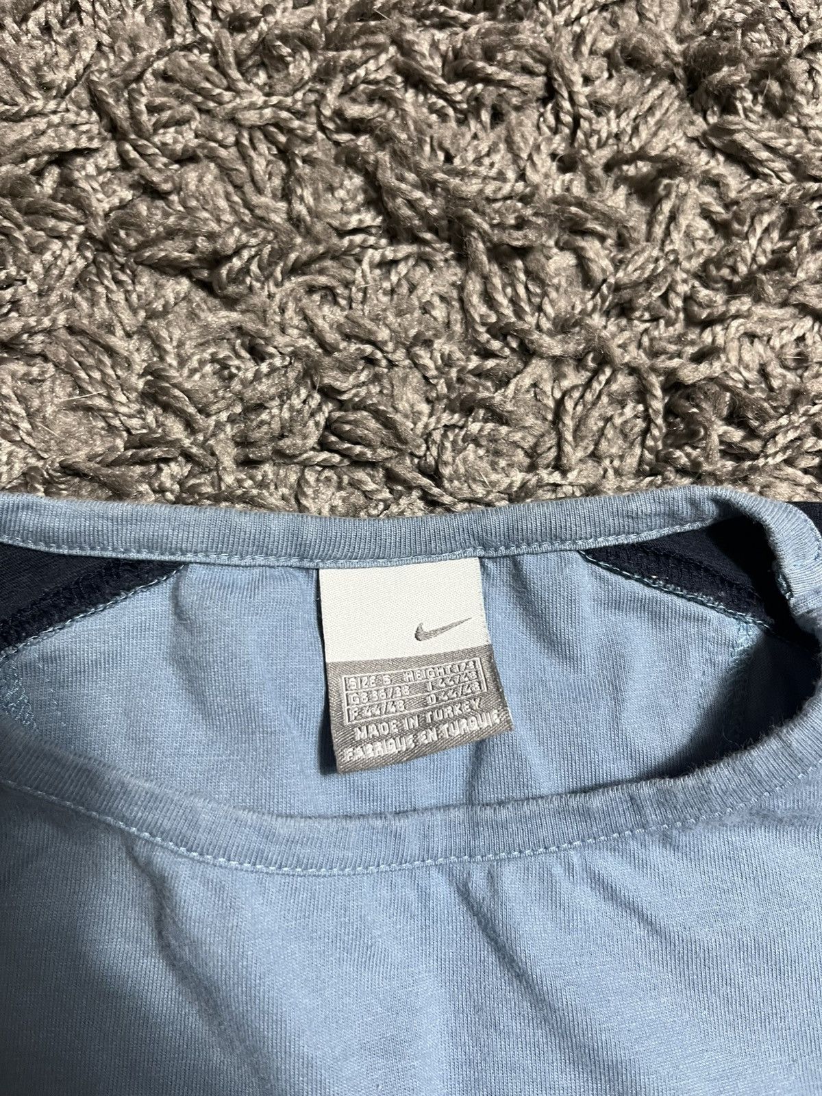 Nike NIKE VINTAGE Y2K COTTON LONGSLEEVE SHIRT Size US S / EU 44-46 / 1 - 3 Thumbnail