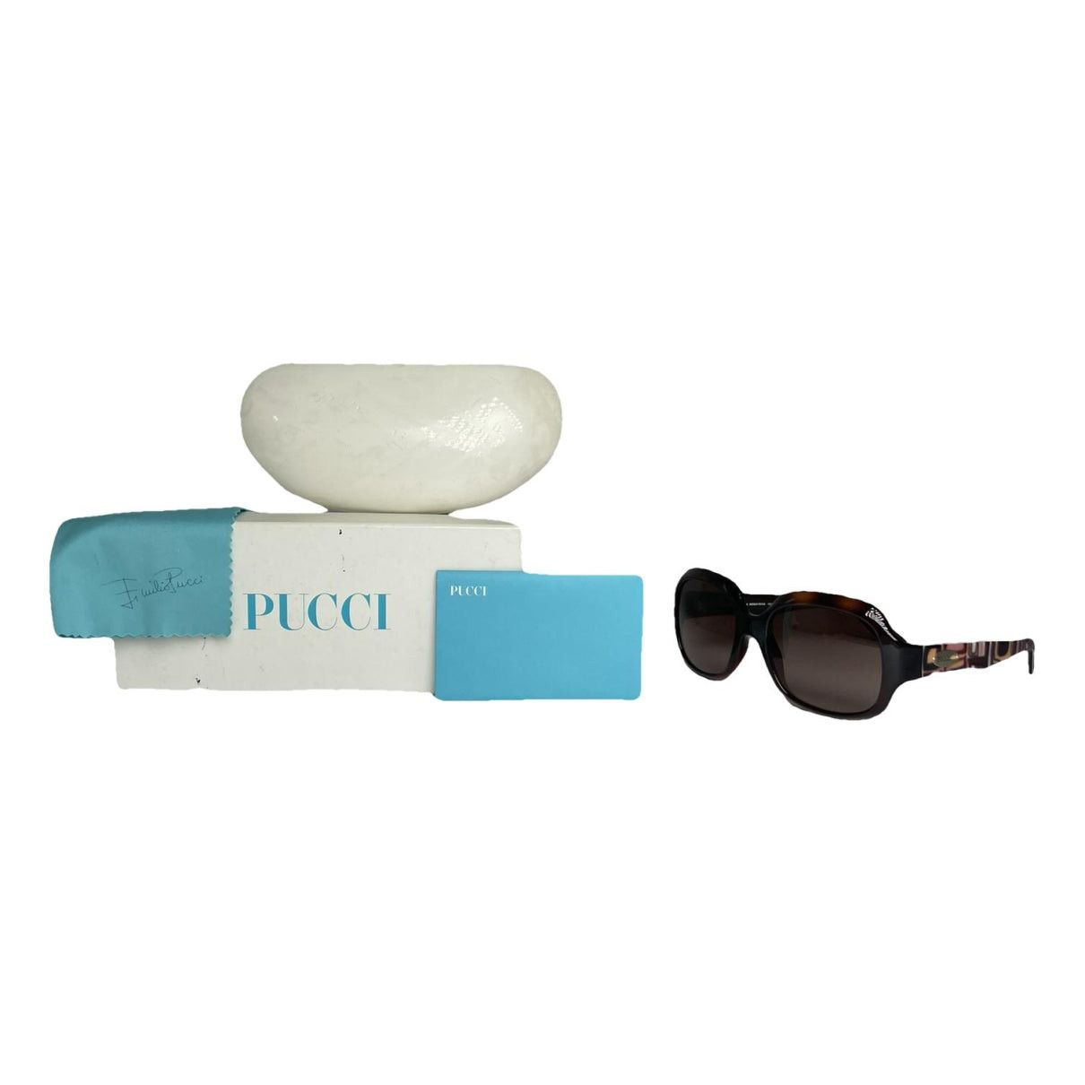 Emilio Pucci Multicolour Plastic Sunglasses Size ONE SIZE - 1 Thumbnail