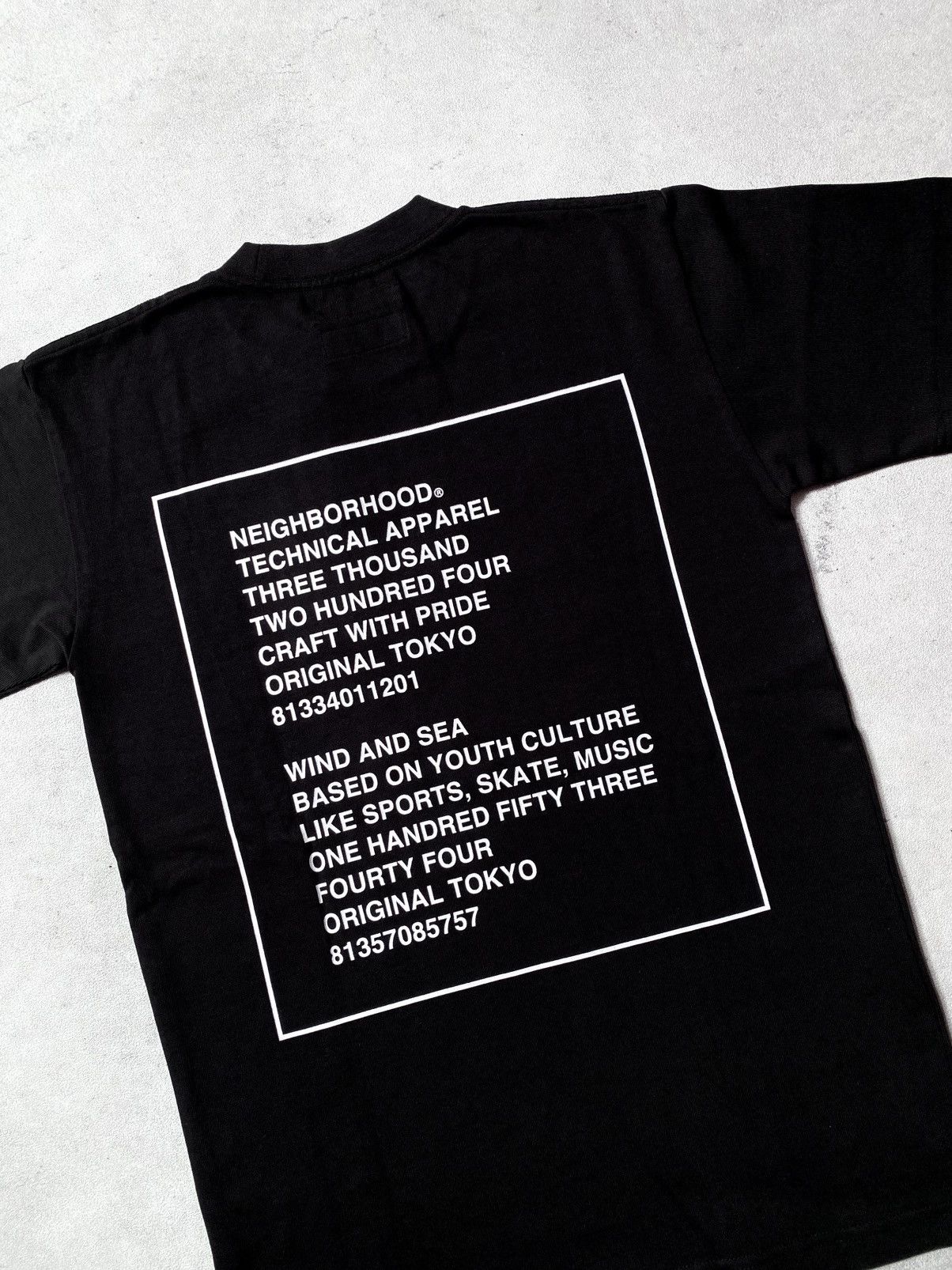 Neighborhood Neighborhood x Wind & Sea Tshirt Size US S / EU 44-46 / 1 - 6 Thumbnail