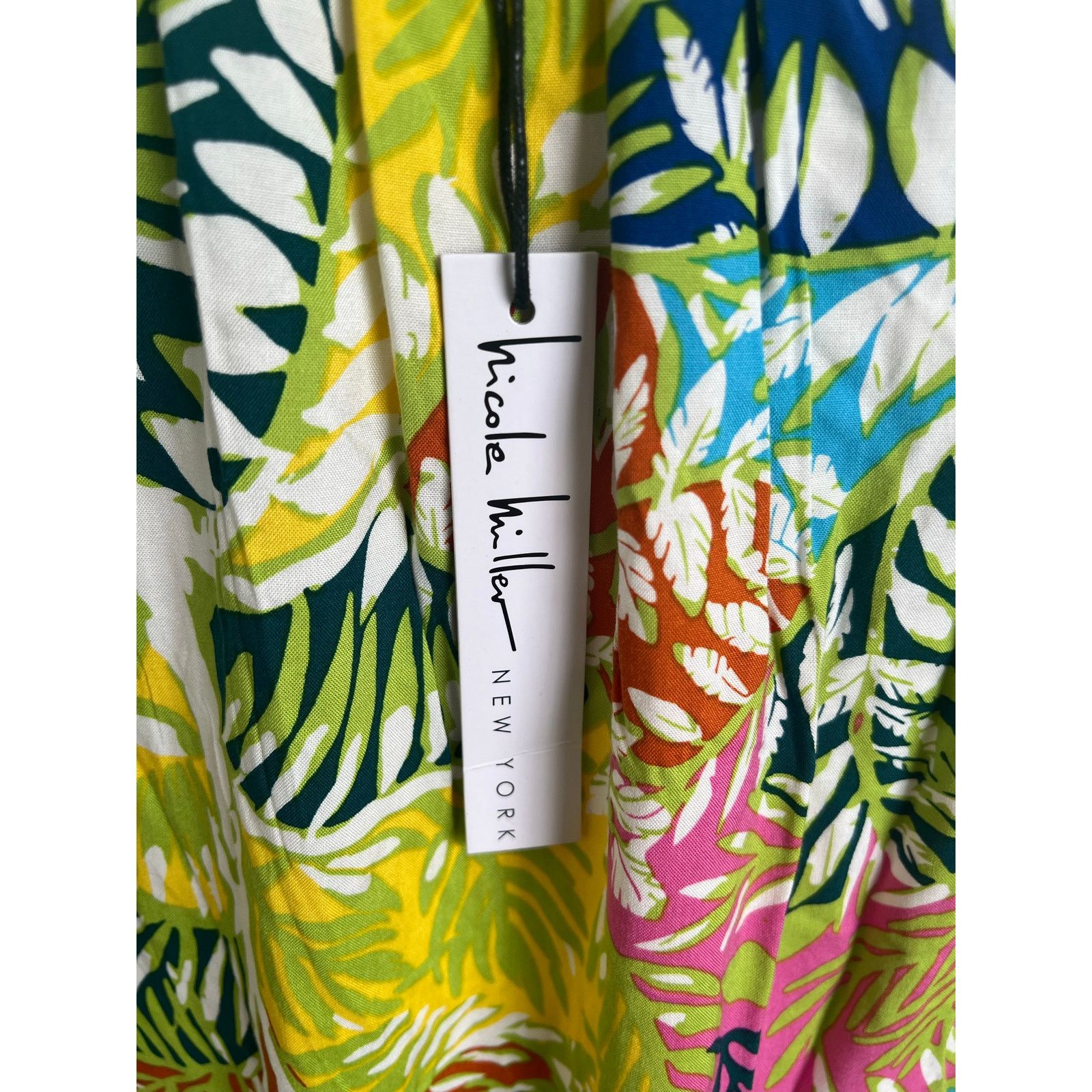 Nicole Miller Nicole Miller New York Tropical Flutter Sleeve Blouse 3X Size 3XL / US 20-22 - 5 Thumbnail