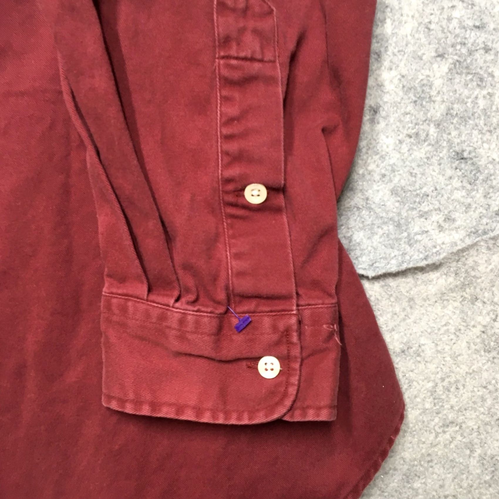 Polo Ralph Lauren VINTAGE Polo Ralph Lauren Shirt Mens 2XL Red Blake Polo Button Down Classic Fit Twill Shirt Size US XXL / EU 58 / 5 - 2 Thumbnail