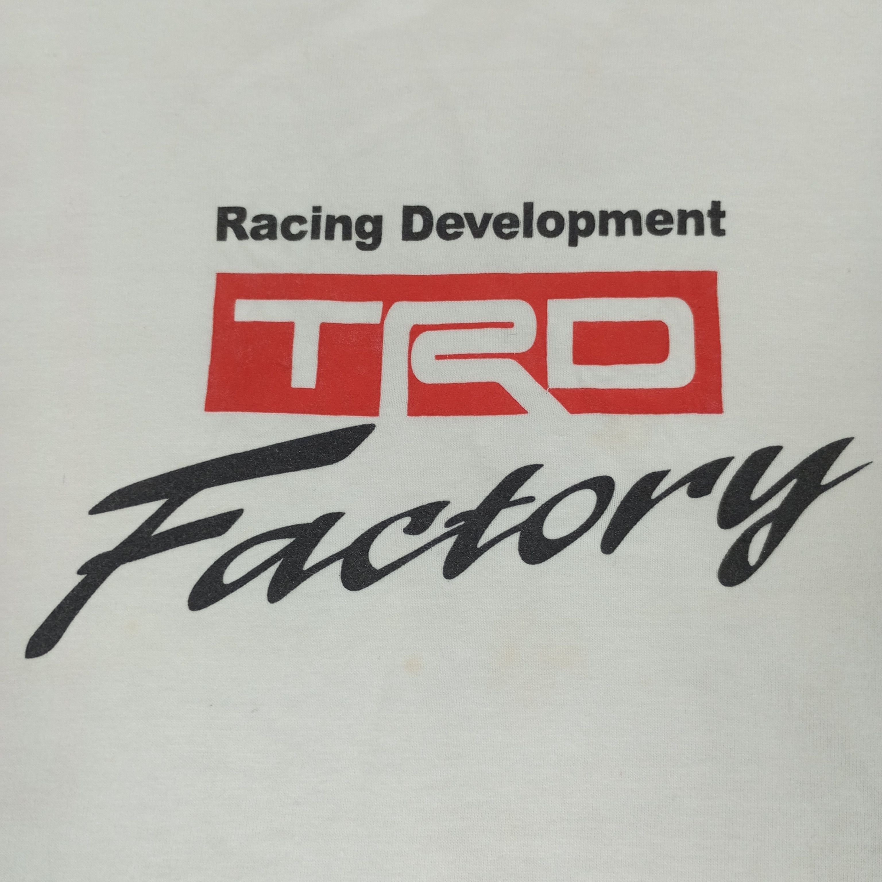 Japanese Brand × Vintage TRD Toyota Racing Development Motorsports Tshirt Size US L / EU 52-54 / 3 - 4 Thumbnail