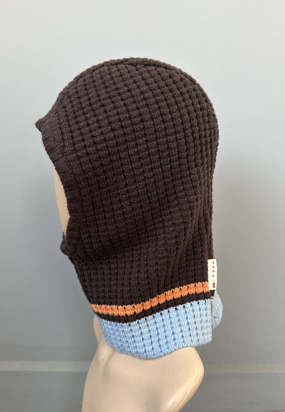 Marni × Uniqlo Marni Popcorn Knitted Balaclava Neck Warmer Size ONE SIZE - 2 Thumbnail