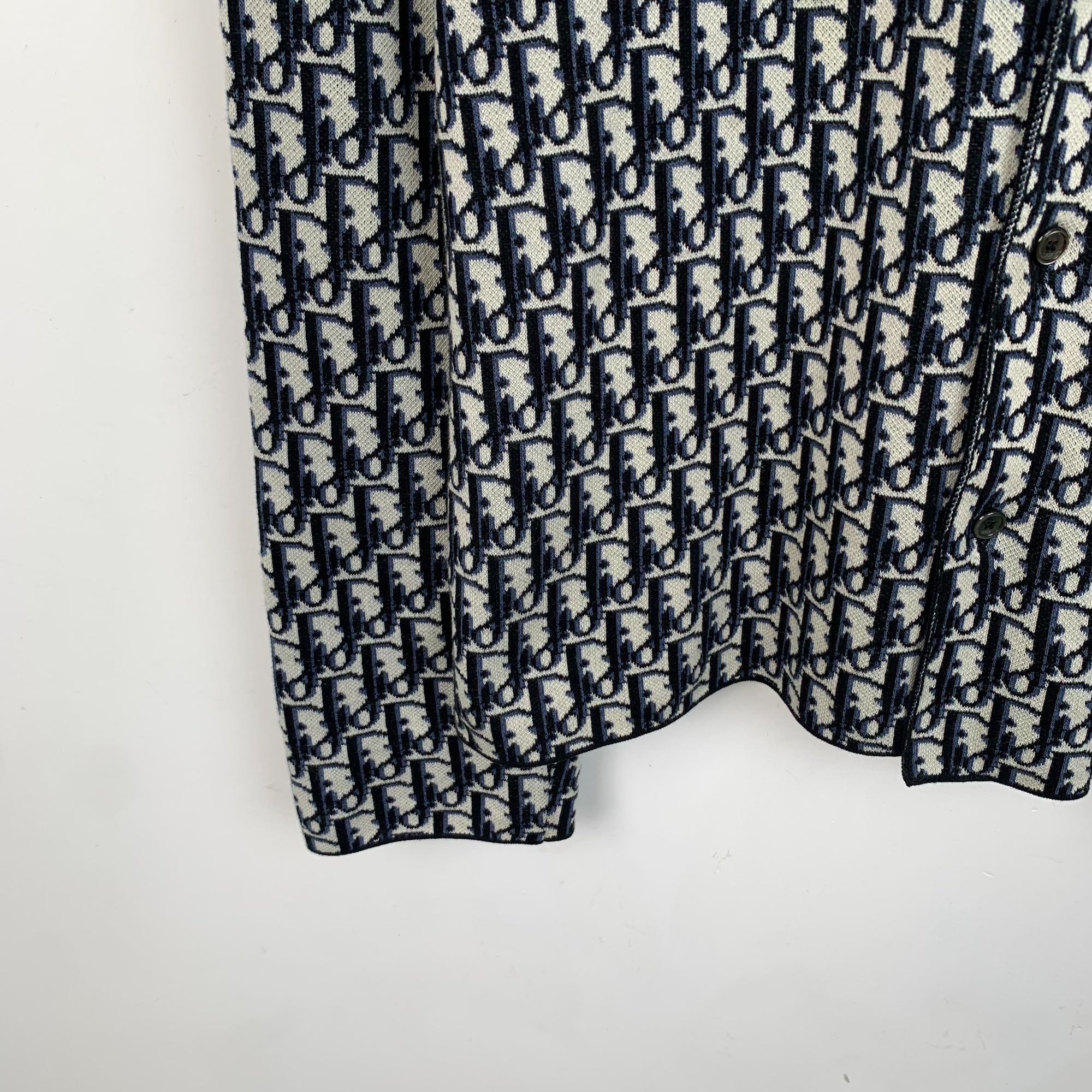 Dior Dior Mens Monogram Print Long Sleeve Shirt S 100% Cotton Mad Size US S / EU 44-46 / 1 - 4 Thumbnail