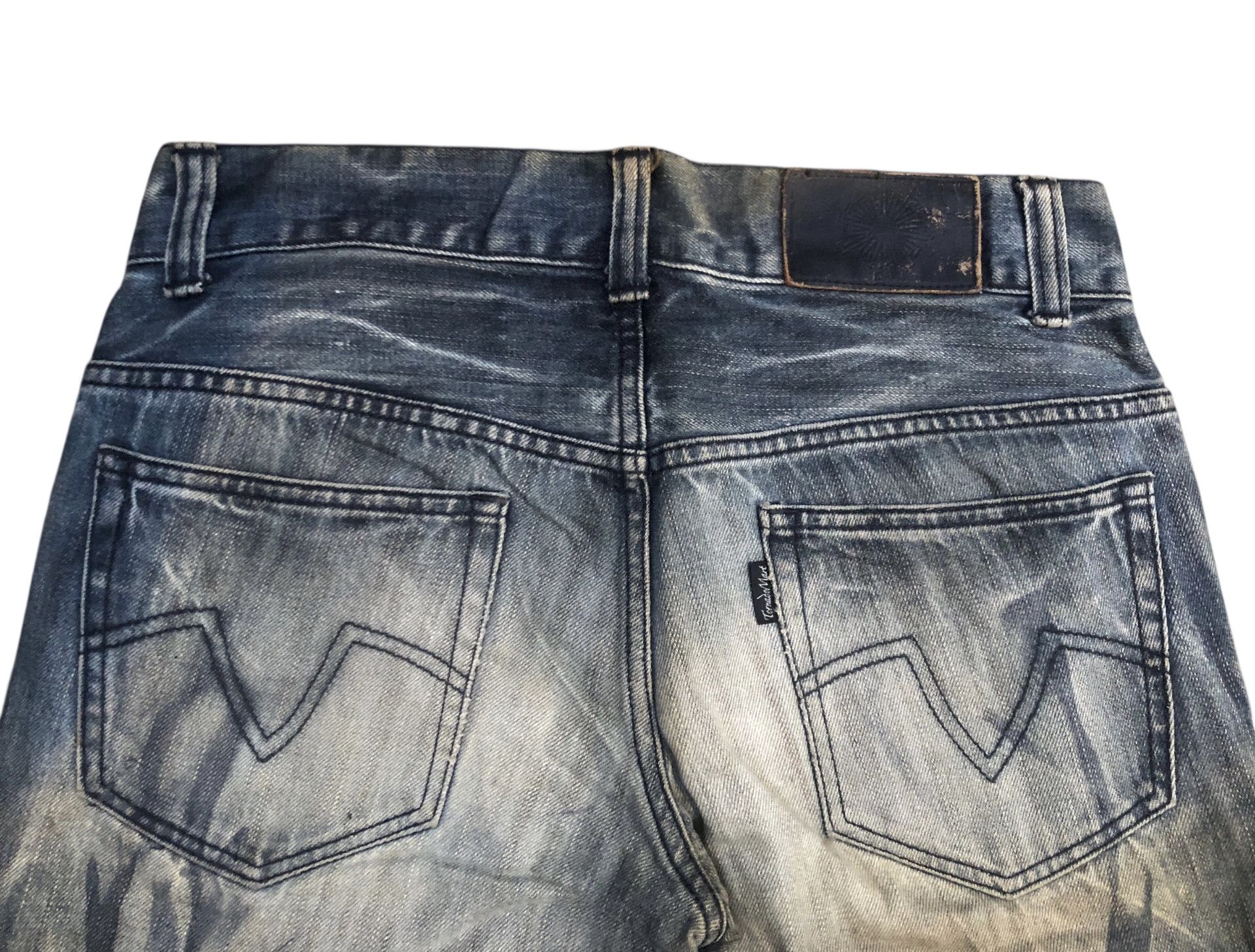 Tornado Mart 🔥🔥Y2K TORNADO MART Lowbox Acid Dyed Flared Bootcut Denim Size US 31 - 5 Thumbnail