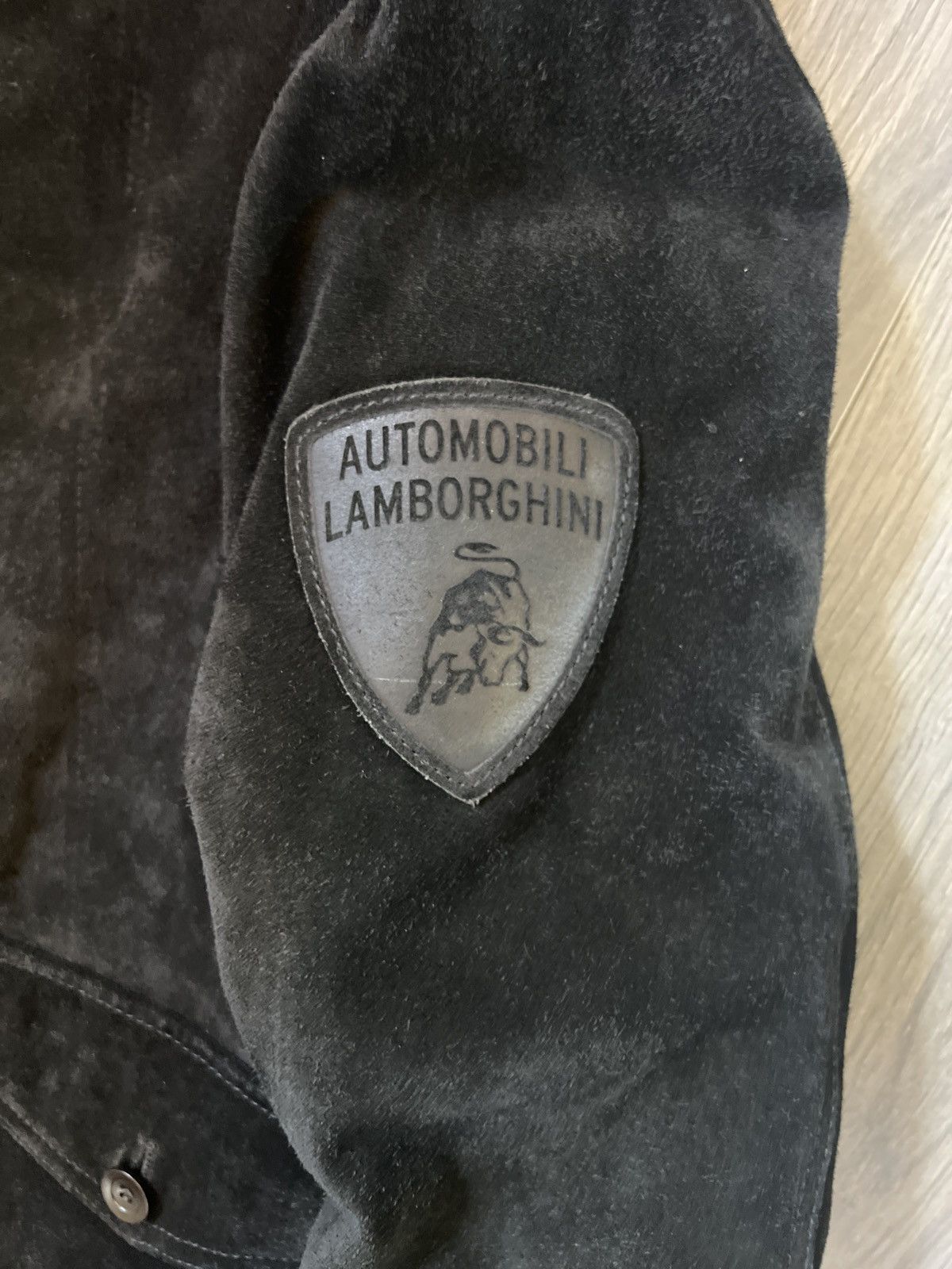 Lamborghini Lamborghini Luxury Suede Bomber Jacket - M Size US M / EU 48-50 / 2 - 3 Thumbnail