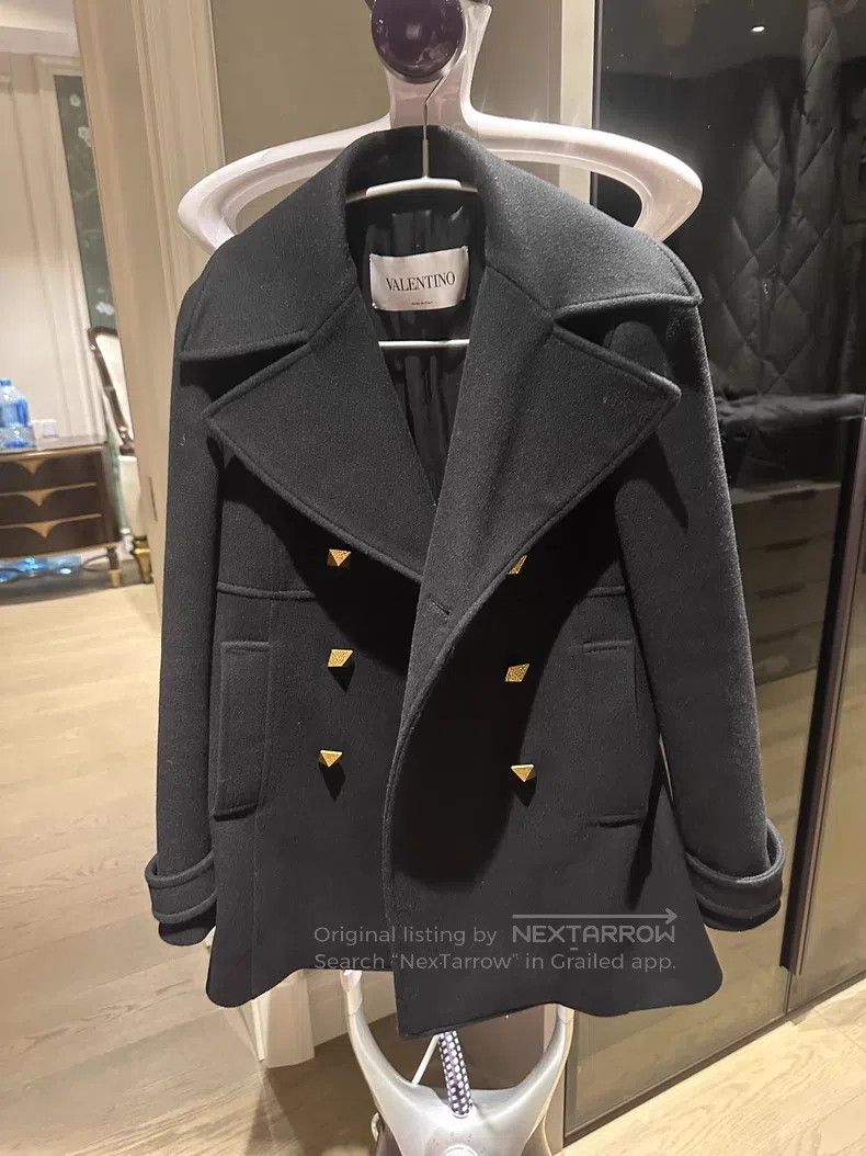 Valentino Valentino Wool coat Size S / US 4 / IT 40 - 1 Thumbnail