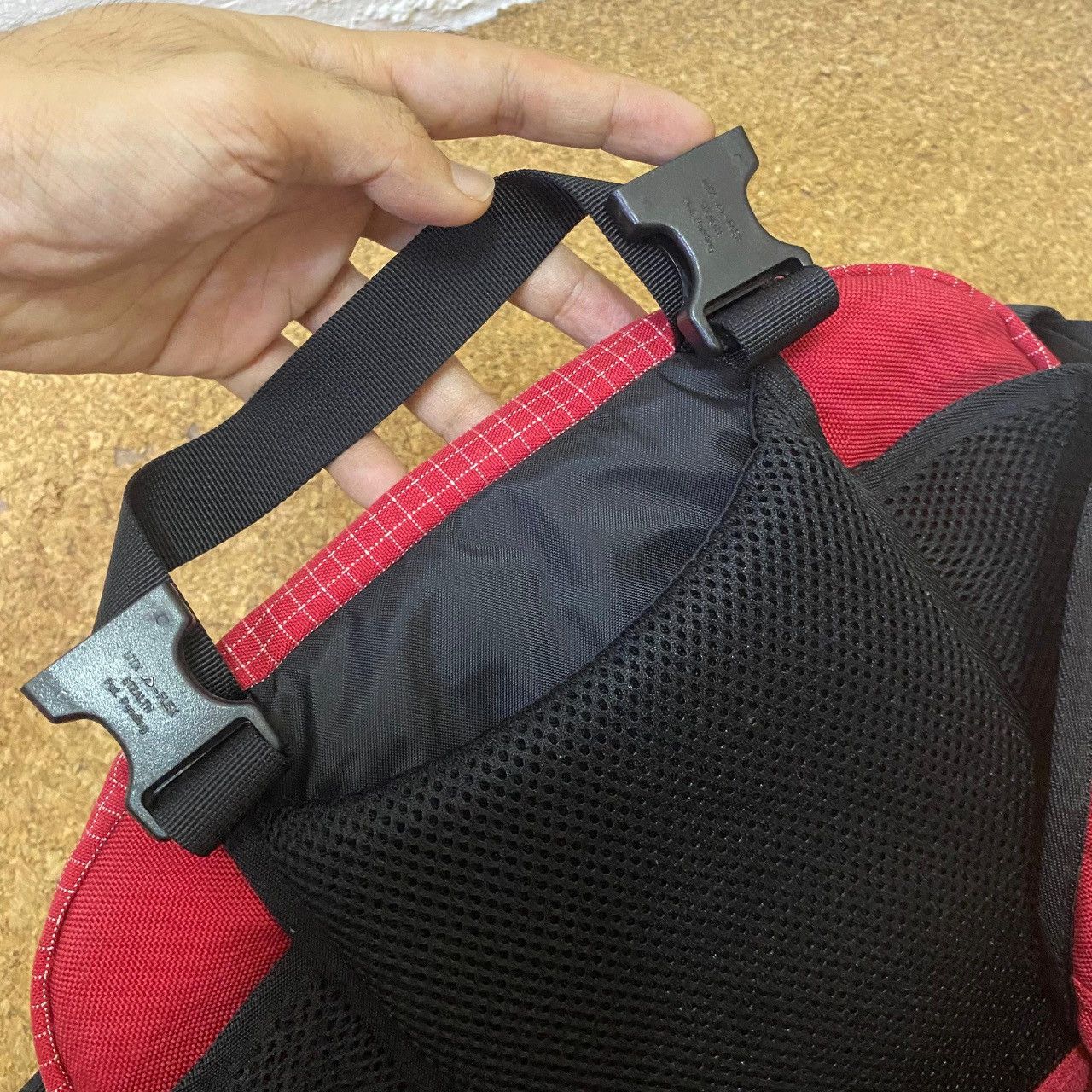 Supreme Supreme Archive 2009 Ripstop Bag – Red, YKK Zips Size ONE SIZE - 9 Thumbnail