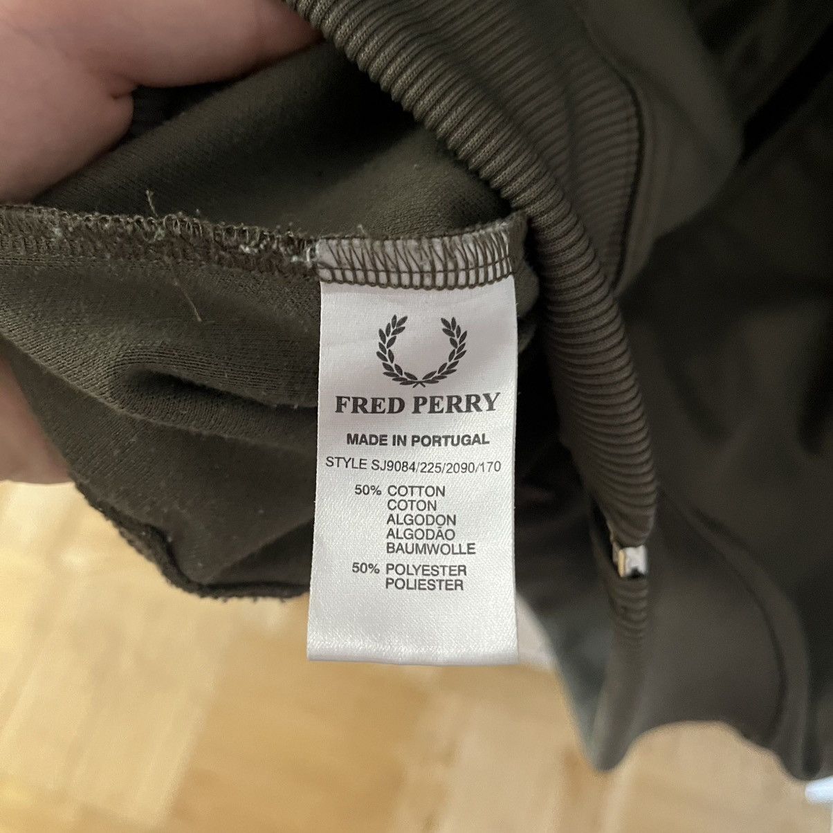 Fred Perry Vintage Fred Perry Green Zip Jacket Streetwear Military Size US M / EU 48-50 / 2 - 8 Thumbnail