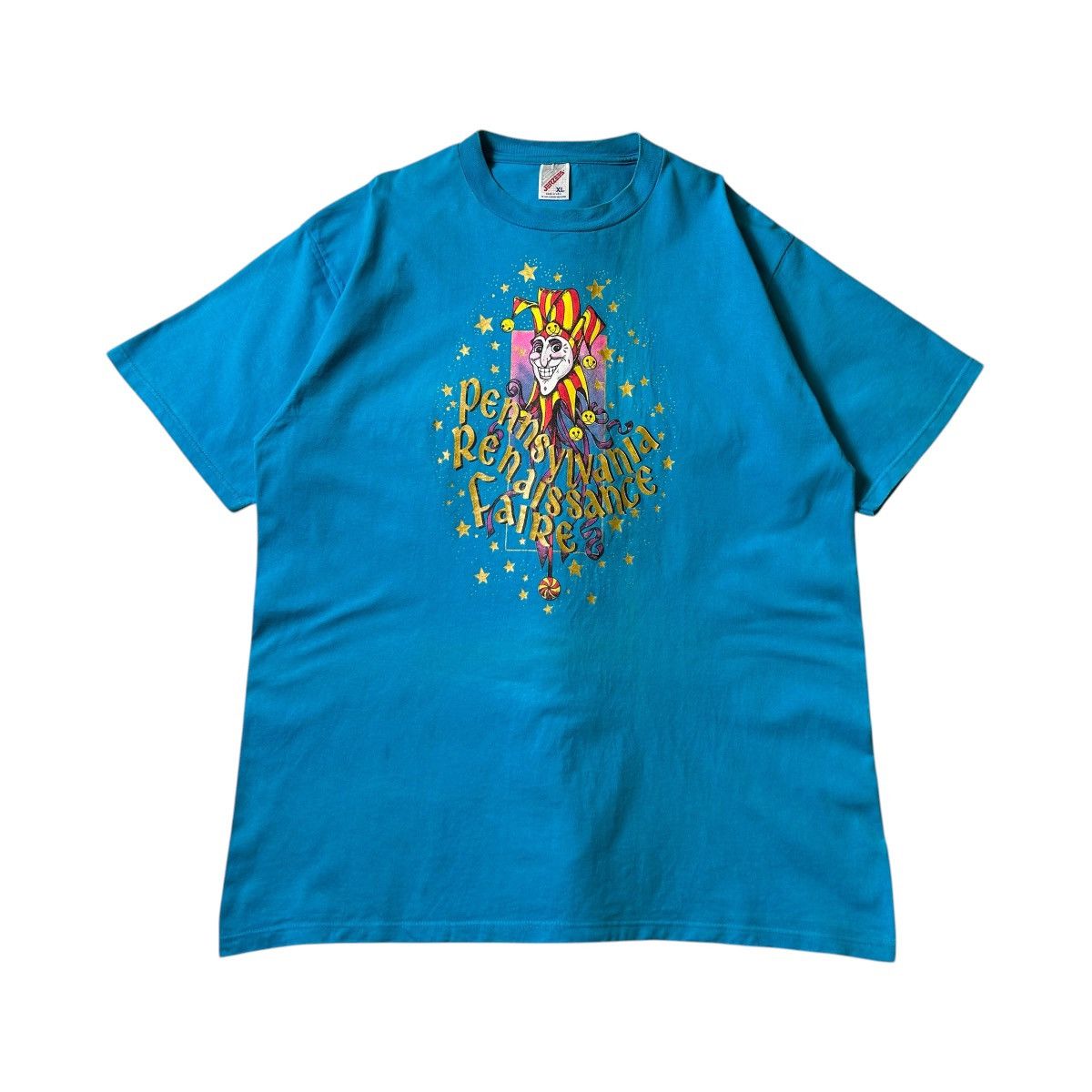 Vintage Vintage 90s Pennsylvania Renaissance Faire Graphic Tee Size US XL / EU 56 / 4 - 1 Thumbnail